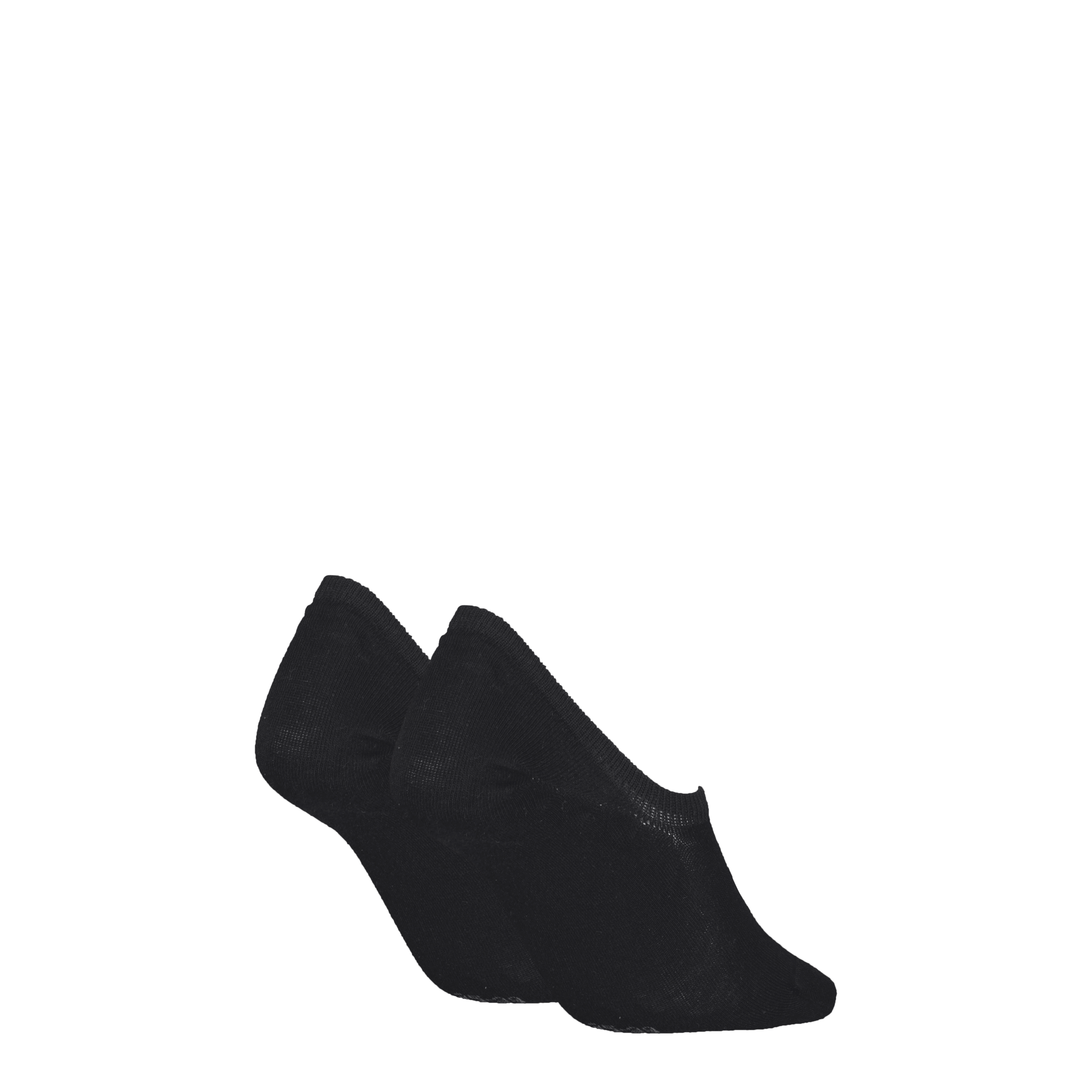 Calvin Klein Jeans Füsslinge »CK WOMEN FOOTIE HIGH CUT 2P«, (2 Paar), Mit eingestricktem Logo vorn