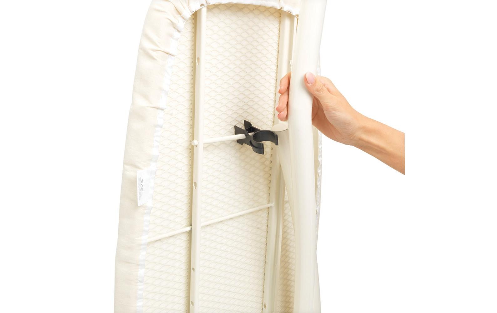 Brabantia Tischbügelbrett »Fading Lines Bügeln im Sitzen«, Bügelfläche 135 cmx47 cm