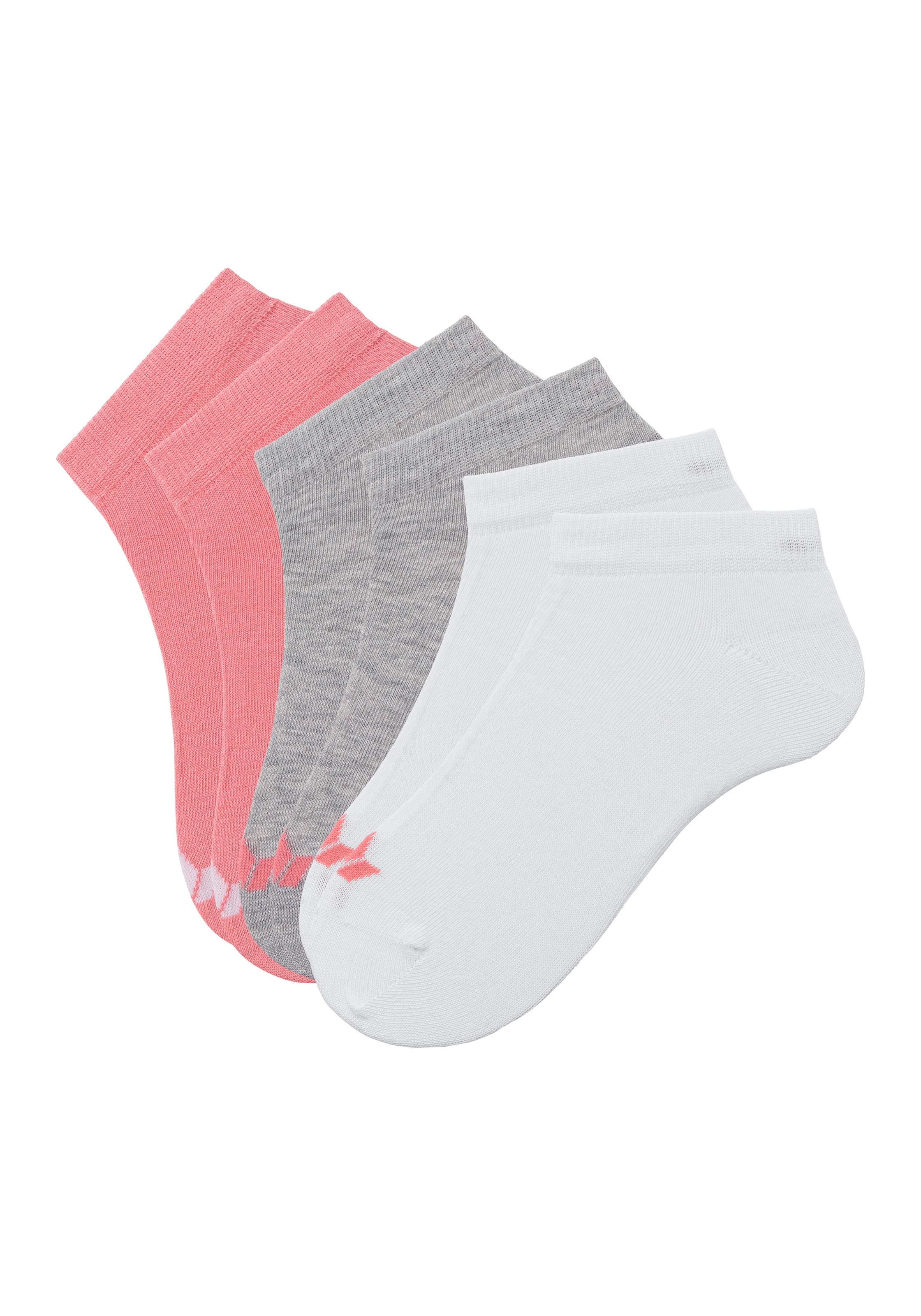 Lico Sneakersocken, (6 Paar), in uni mit Markenlogo kaufen