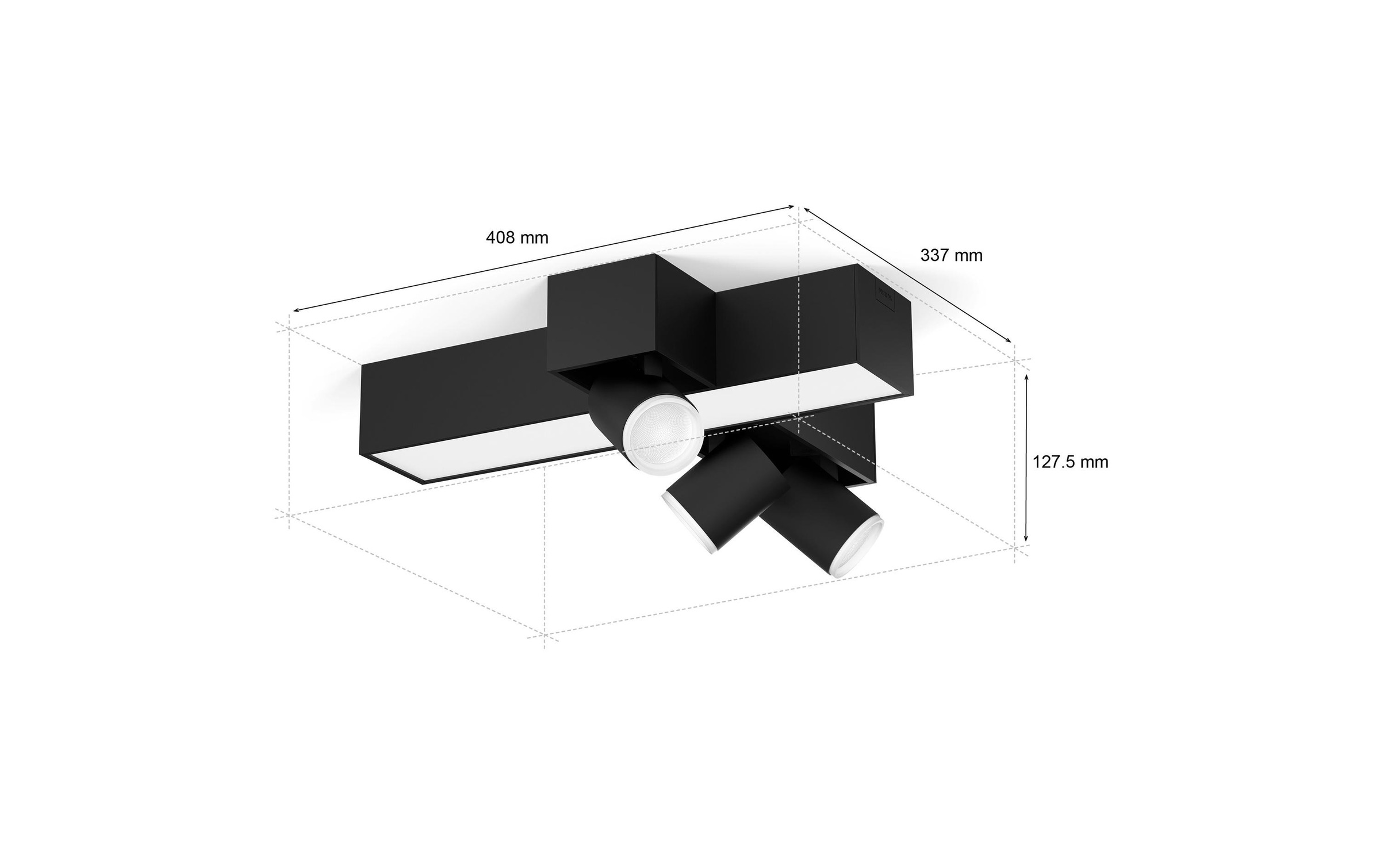 Philips Hue LED Deckenleuchte »Centris Cross 3er-Spot«, Leuchtmittel GU10 | LED wechselbar