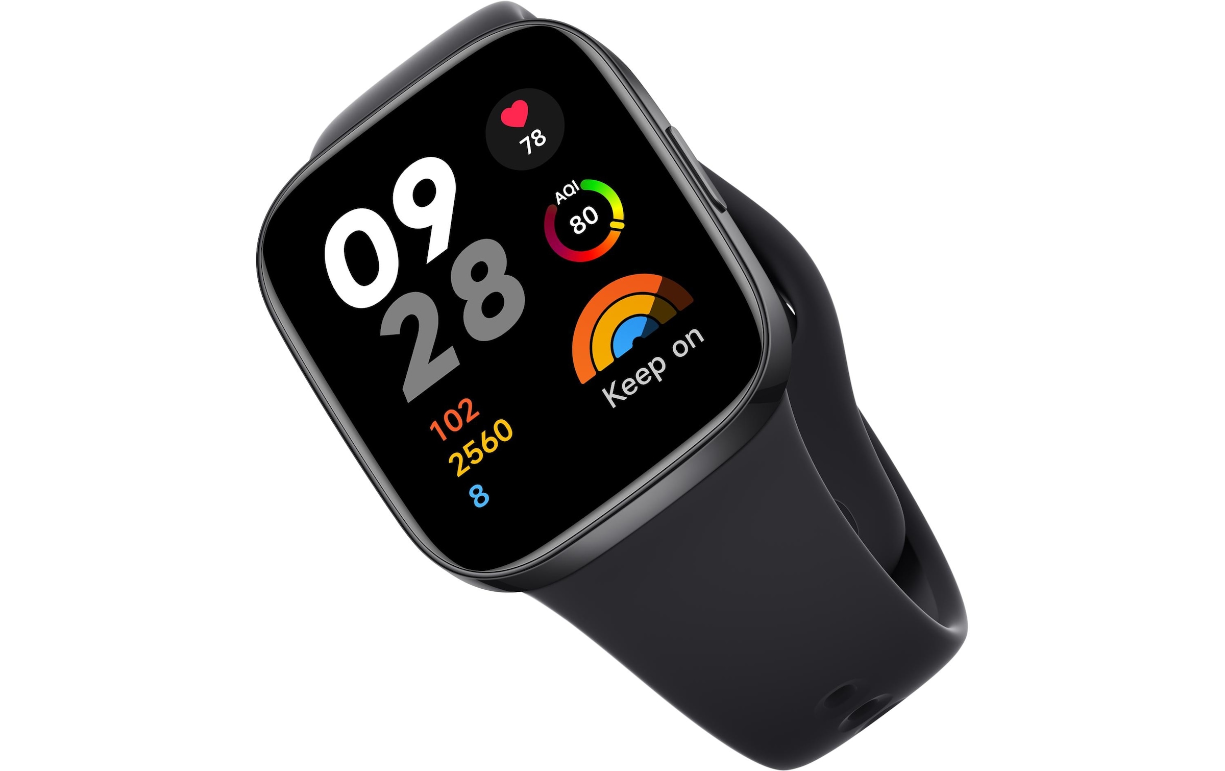 Xiaomi Smartwatch »Xiaomi Redmi Watch 3 black«, (/ 1,75 Zoll),)