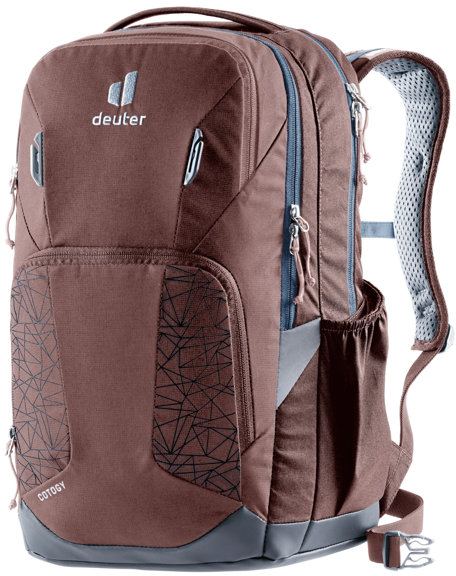 Deuter, deuter »COTOGY 26 L« für Schule, mit vielseitigen Organisationstaschen, Lumbalpad, ashrose, ink, Einheitsgröße, Rucksäcke