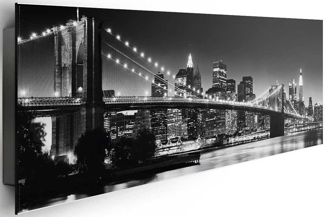 ❤ Reinders! Bild »New York - Brooklyn Bridge black &«, 90/30 cm bestellen  im Jelmoli-Online Shop
