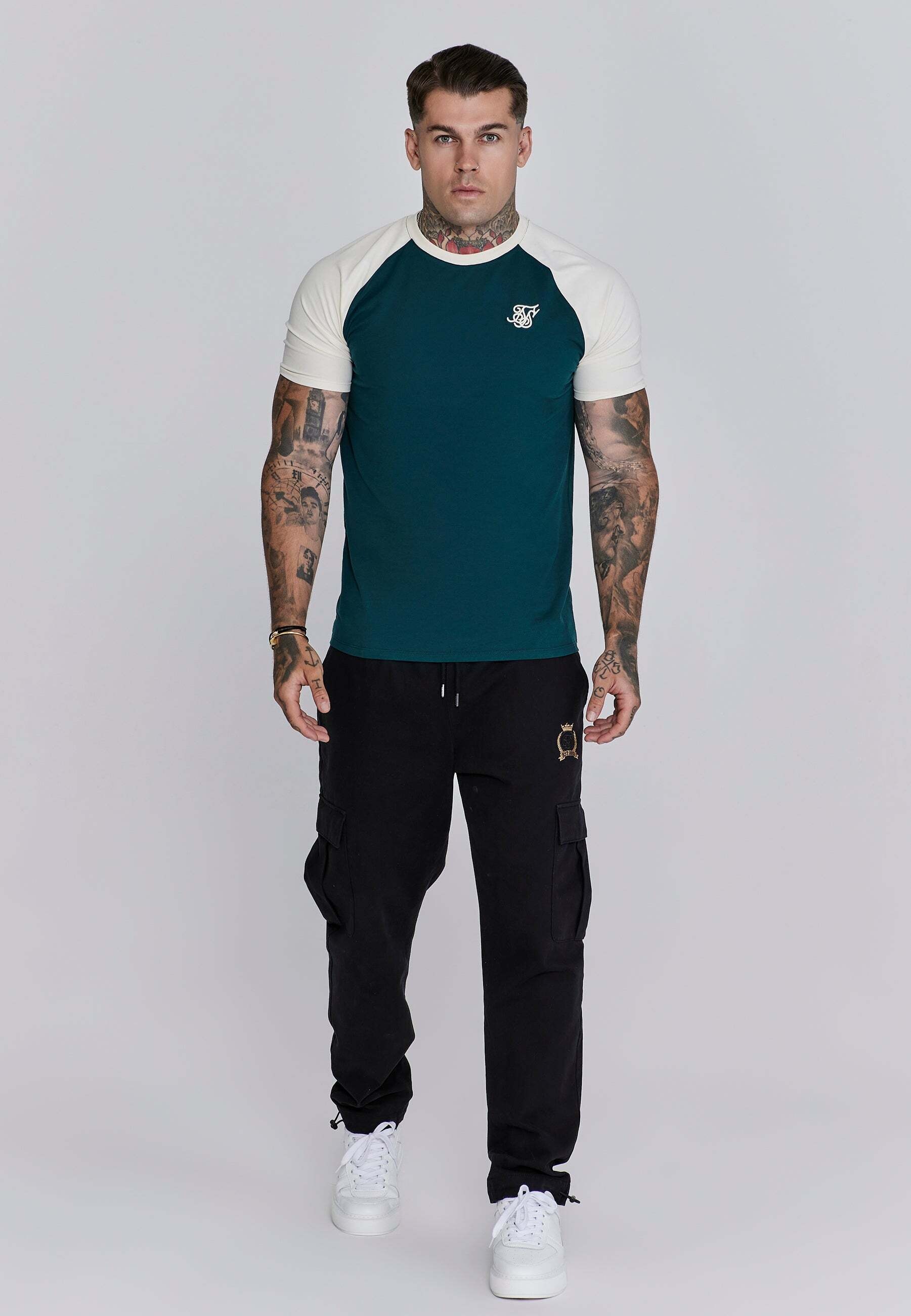 Siksilk T-Shirt »Siksilk T-Shirt Raglan T-Shirt«