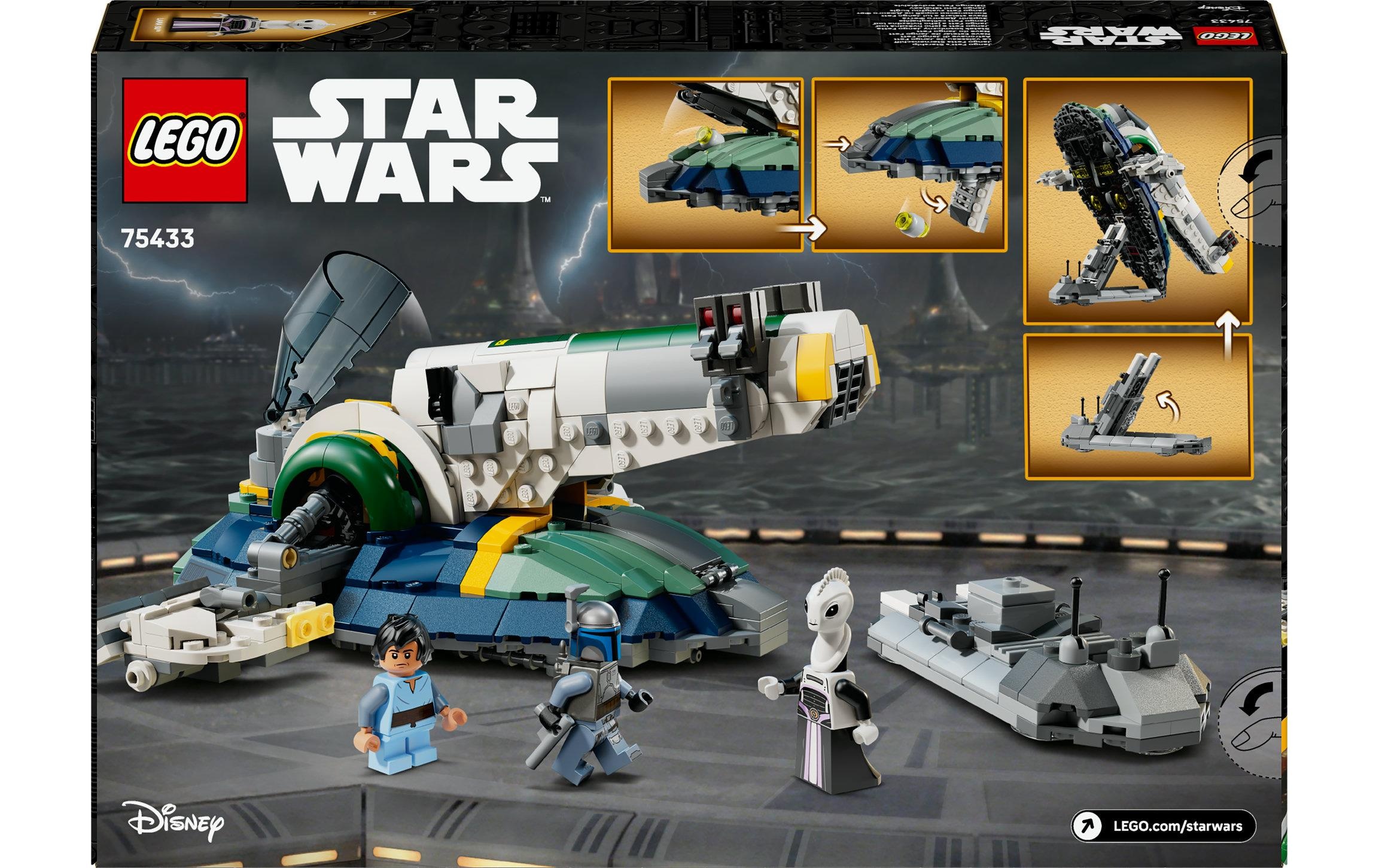 LEGO® Spielbausteine »LEGO® Star Wars Jango Fetts Sternenschiff«, (707 St.)