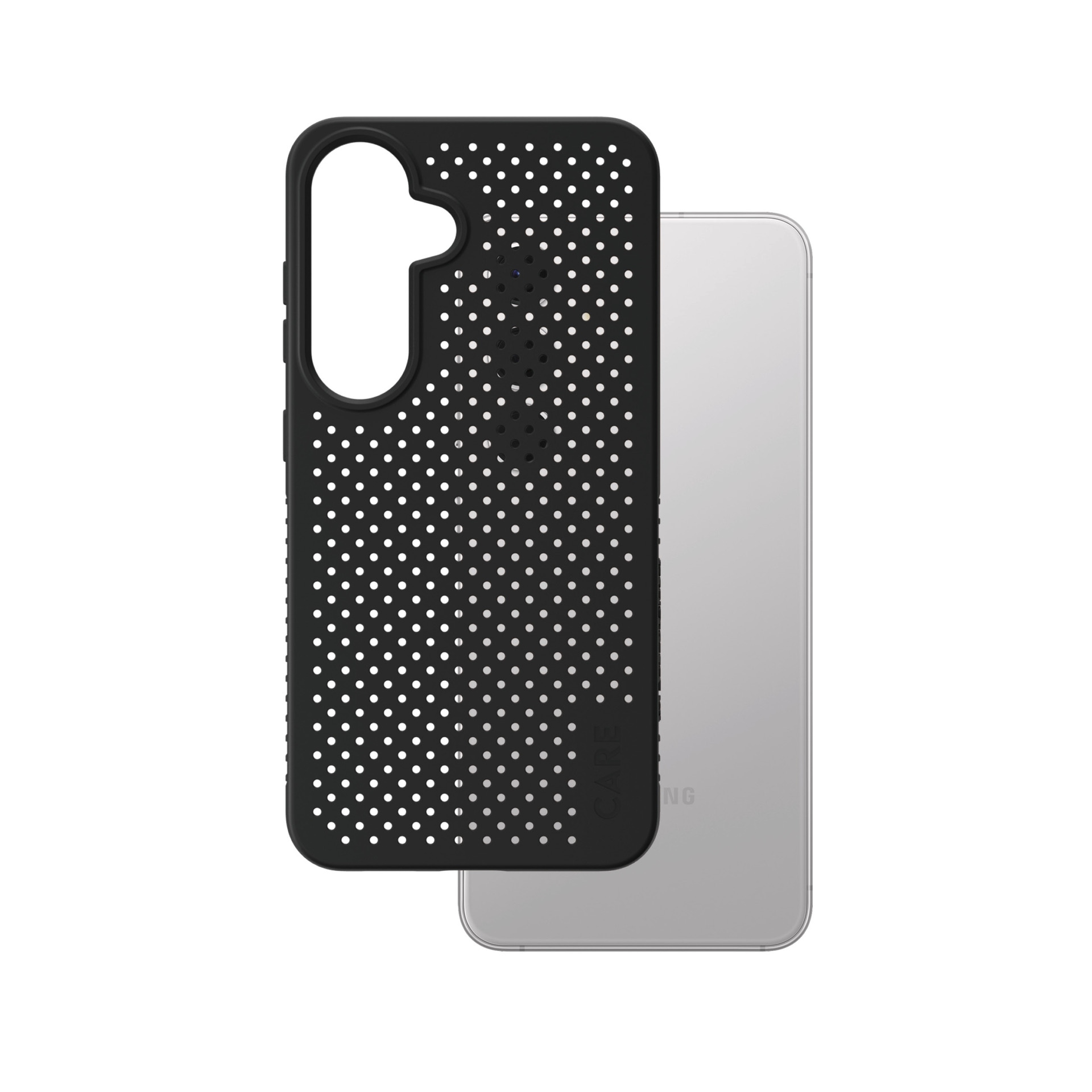 CARE by PanzerGlass Handyhülle »Heat Beat Case für Samsung Galaxy S25«, Backcover, Schutzhülle, Handyschutzhülle, Case, Schutzcase, stossfest