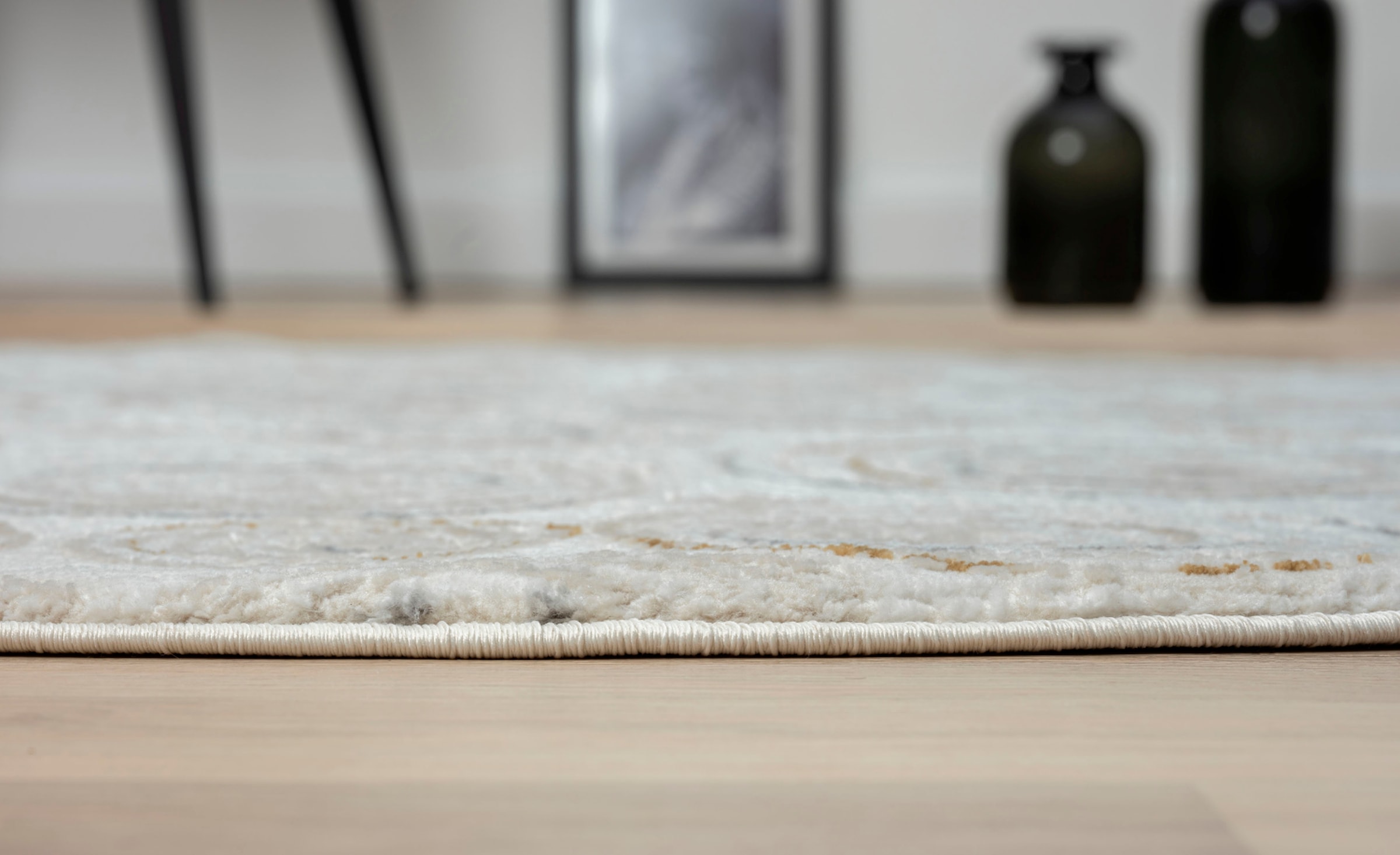 Myflair Möbel & Accessoires Teppich »My Style«, rund, 10 mm Höhe, Kurzflor, Scandi-Design, besonders weich durch Microfaser