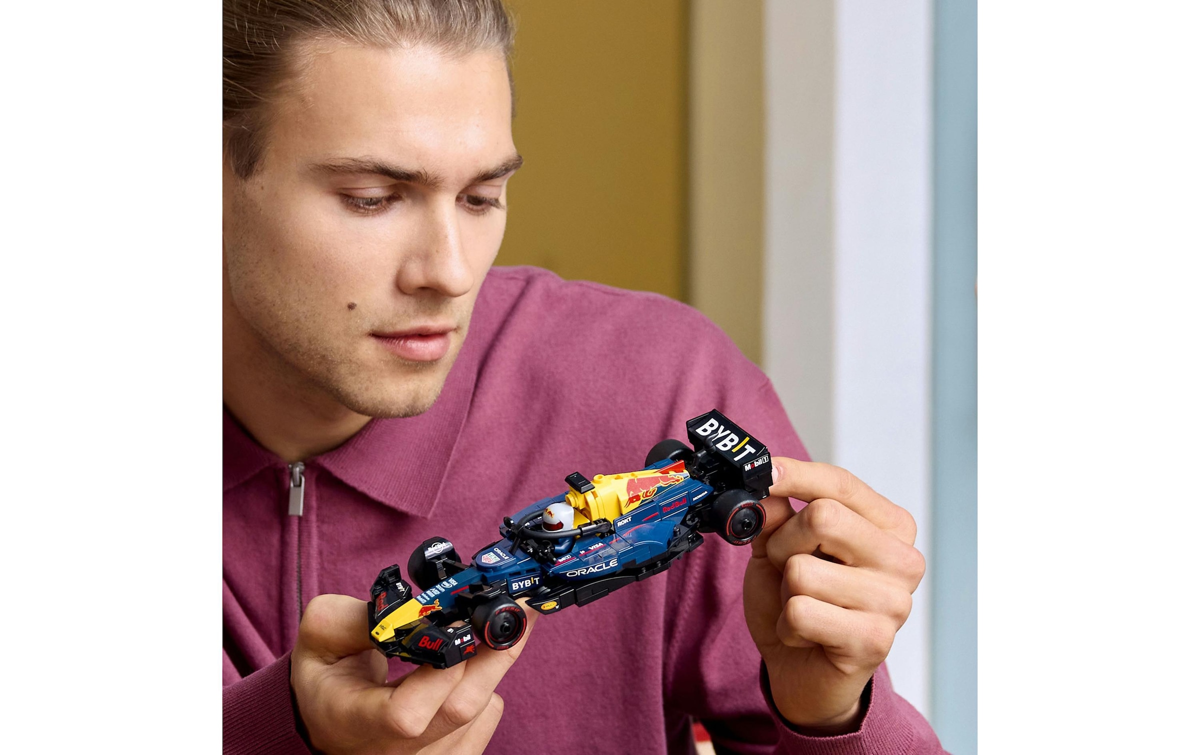 LEGO® Spielbausteine »Speed Champions Oracle Red Bull RB20 F1 Rennauto 77243«, (251 St.)