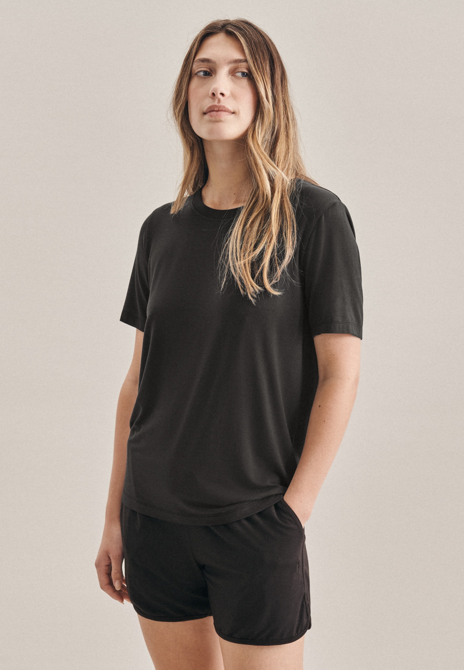 seidensticker Funktionsunterhose »Schwarze Rose« Pyjama Uni