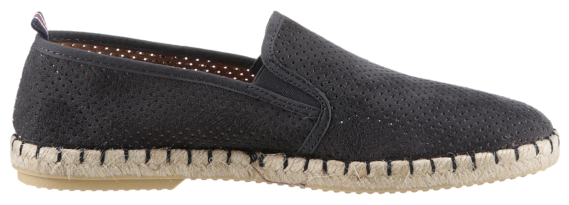 VERBENAS Espadrille »Tom Pacific«, Loafer, Slipper, Sommerschuh, Strandschuh mit Stretcheinsätze