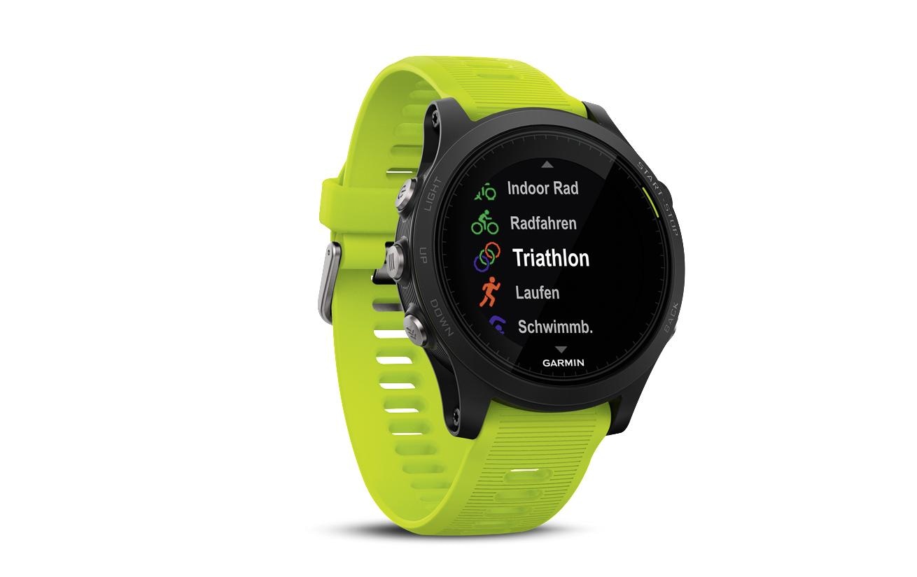 Garmin Fitnessuhr »GPS-Sportuhr Forerunner 935 Bundle Tri Gelb Schwarz«