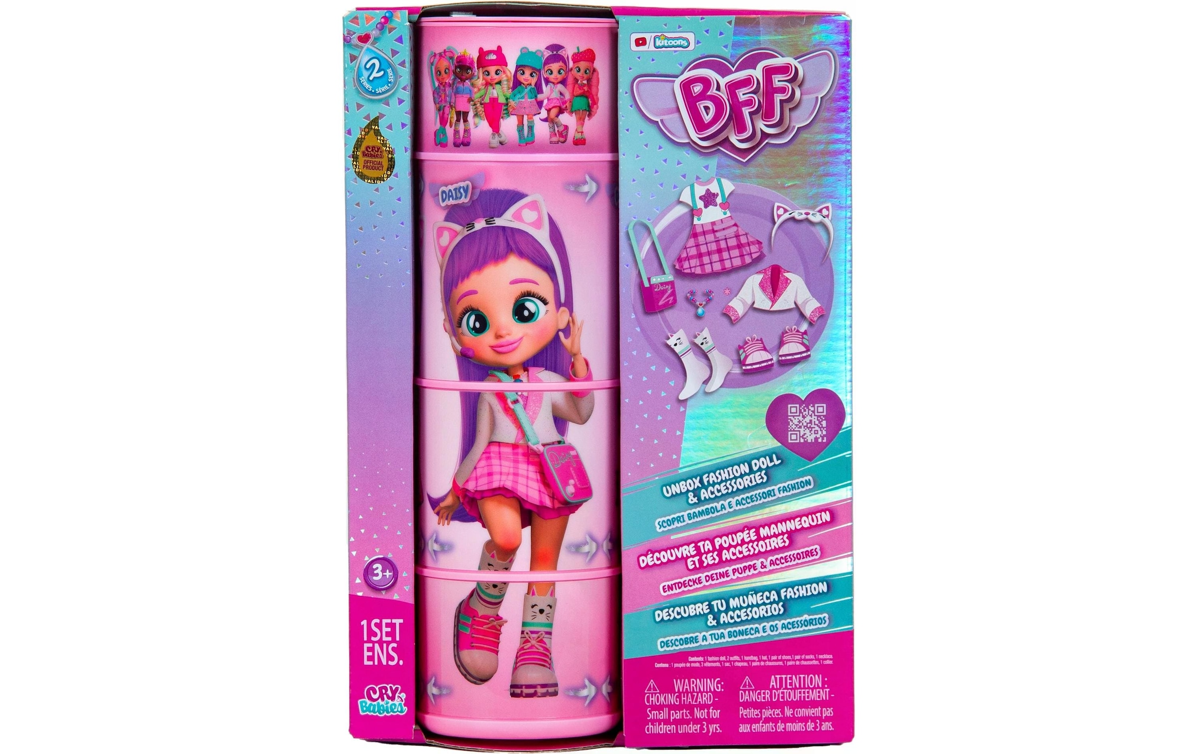 IMC TOYS Babypuppe »Cry Babies – BFF Series 2 Daisy«