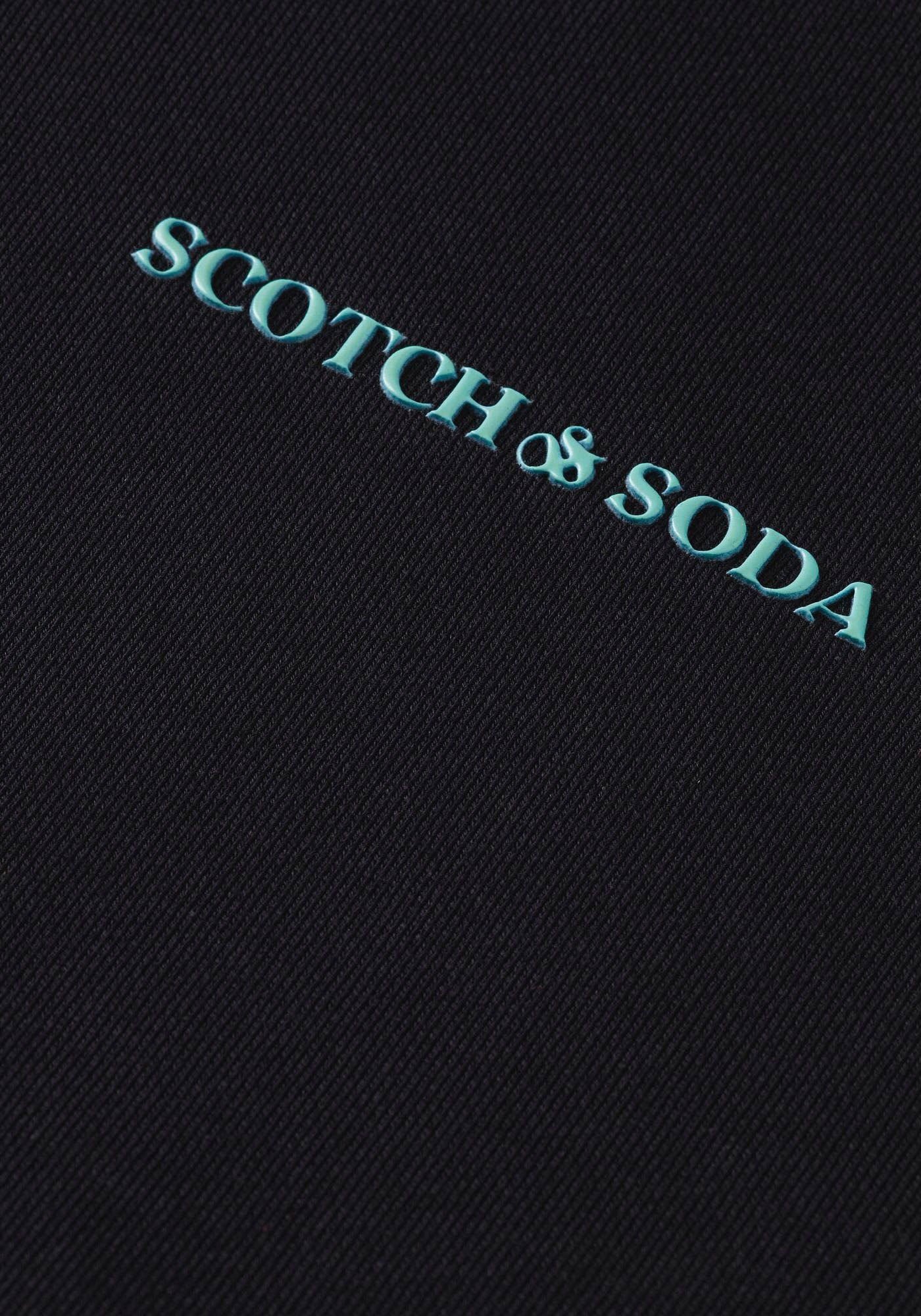 Scotch & Soda Kapuzensweatshirt »Unisex hoodie in Organic cotton«, mit kleiner Logo-Stickerei auf der Brust