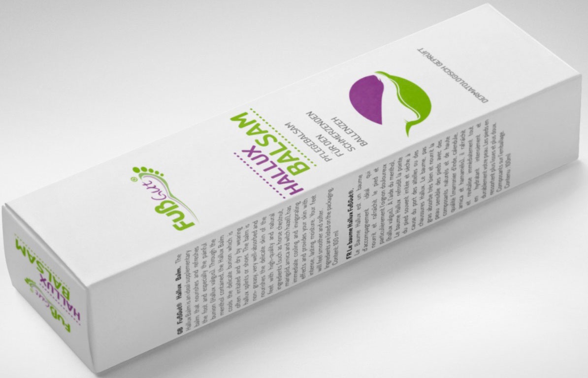 Fussgut Hallux-Bandage »Nachtbandage & Hallux Balsam«, links, Gr.1 (36-40), Gr.2 (41-46)