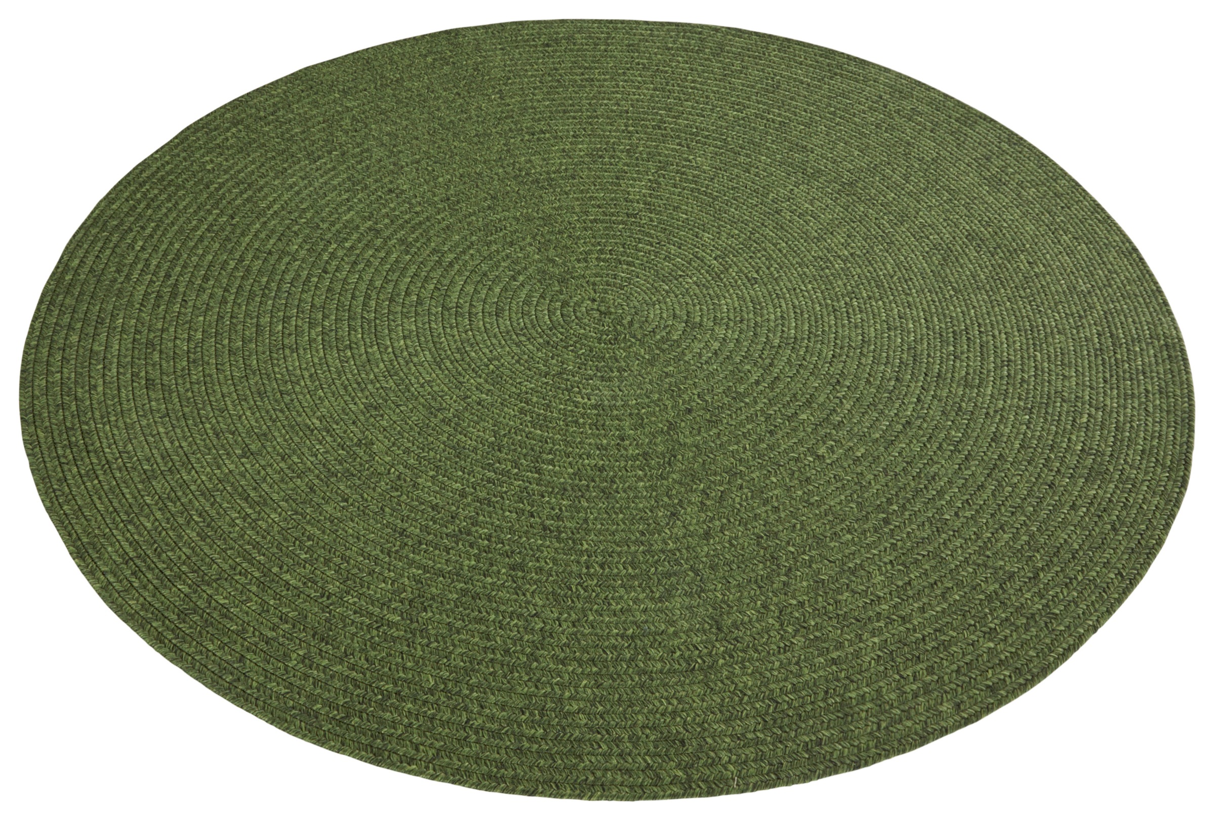 HANSE Home Teppich »Trenzado«, rund, 10 mm Höhe, In- & Outdoor, Handmade-Look, Gewebt, Wetterfest, Balkon, Wohnzimmer
