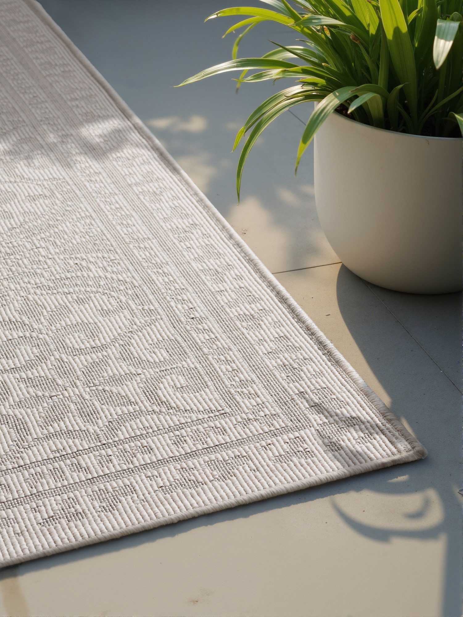 HANSE Home Outdoorteppich »Rosel Wendeteppich«, rechteckig, 5 mm Höhe, In und Outdoor, Flachgewebe, wetterfest, pflegeleicht, robust