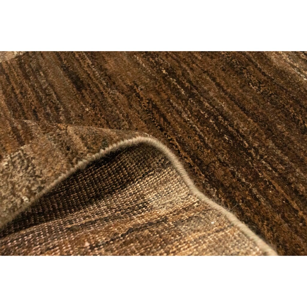 morgenland Wollteppich »Gabbeh Teppich handgeknüpft natur«, rechteckig