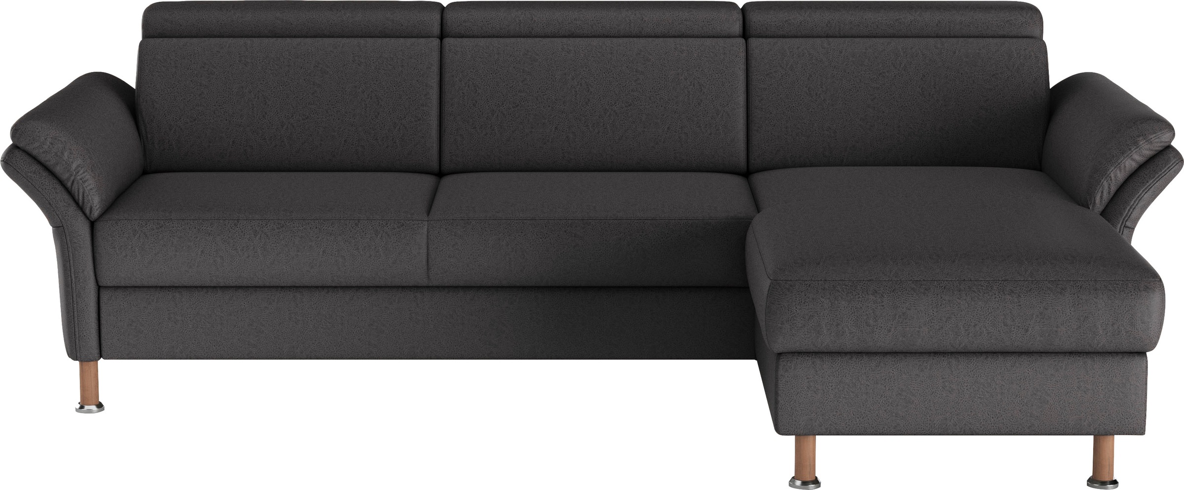 GOODproduct Ecksofa "Calypso L-Form" mit motorischen Funktionen im Sofa und Recamiere