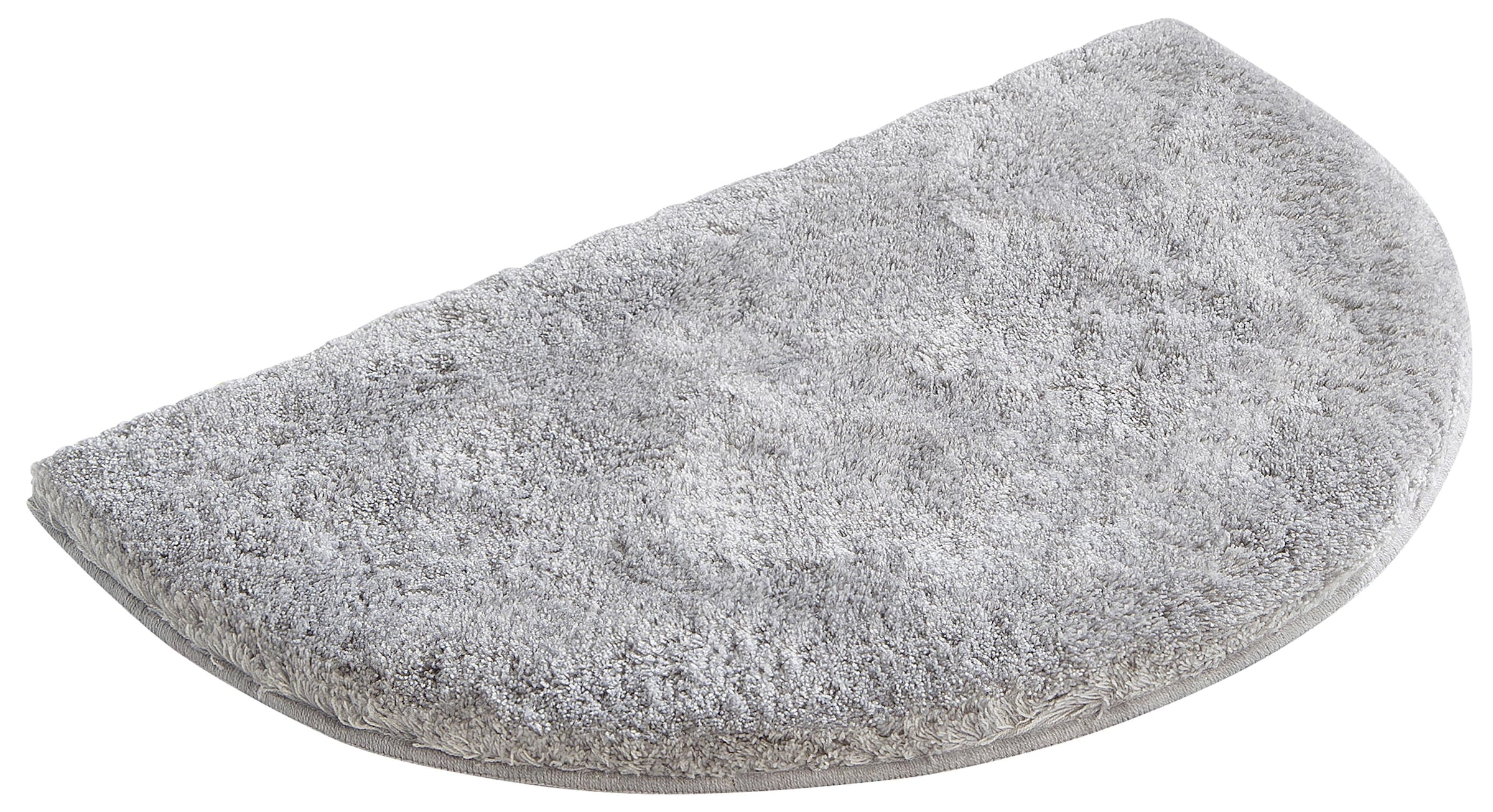 Grund Badematte »Melos, Badvorleger, Badezimmer Teppich, sehr weich«, rutschhemmend beschichtet, fussbodenheizungsgeeignet, melierte Optik, sehr weicher Flor, Melange-Effekt, Made in Europe