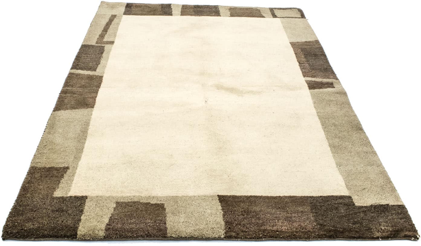 handgeknüpft Teppich online »Gabbeh Wollteppich rechteckig, handgeknüpft | beige«, bestellen Jelmoli-Versand morgenland