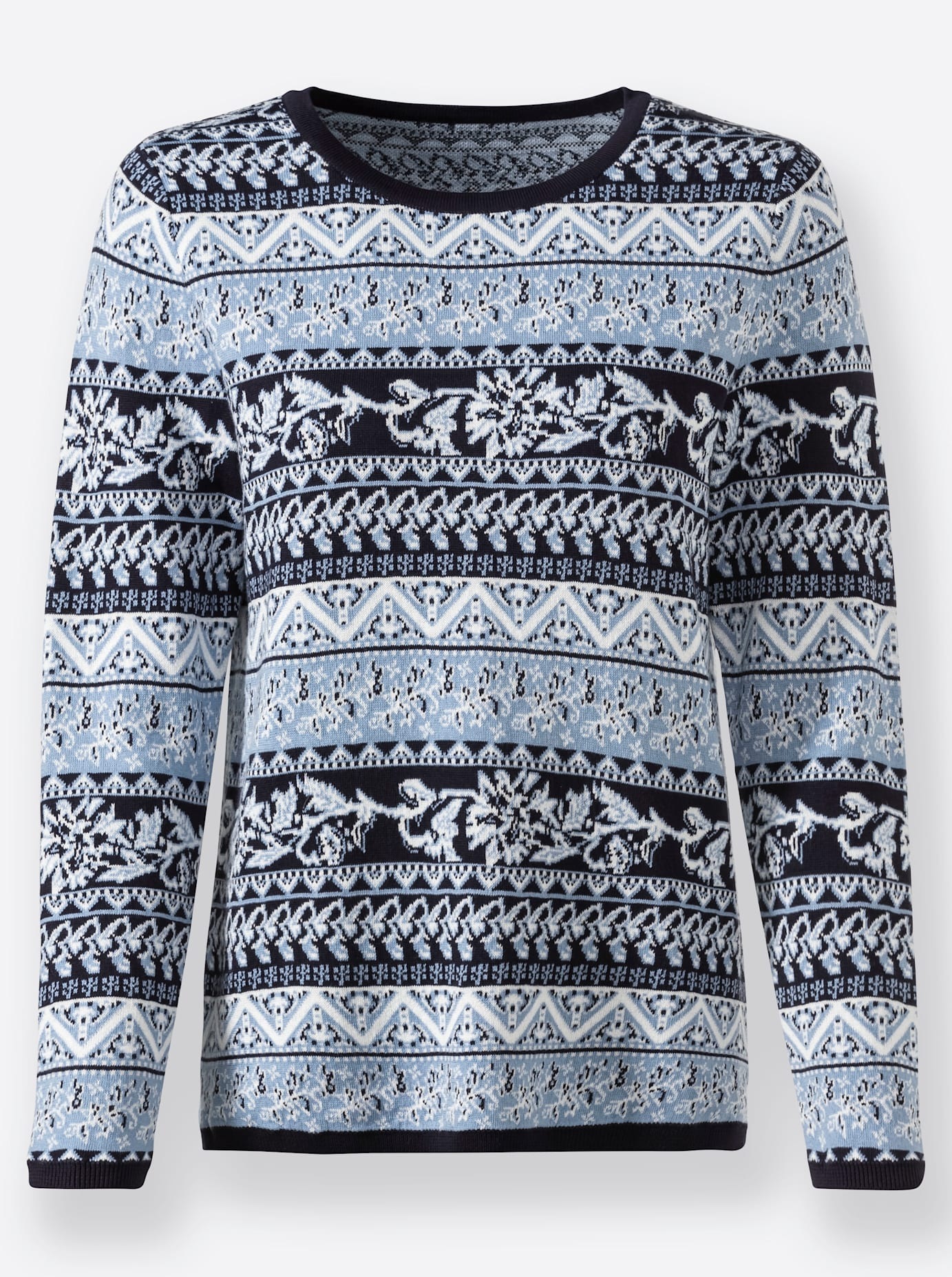 Inspirationen Jacquardpullover »Jacquard-Pullover«