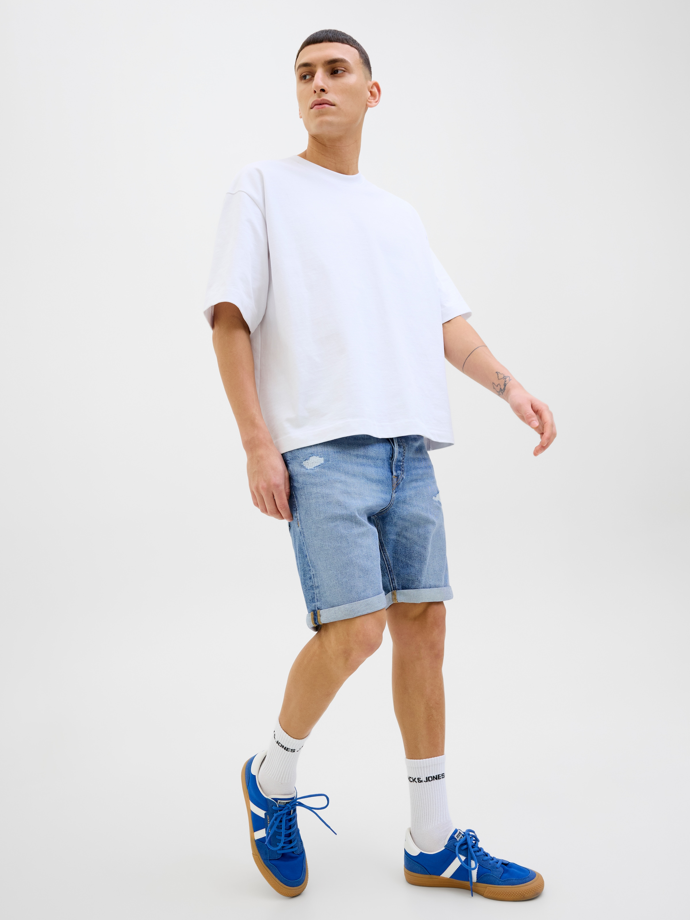Jack & Jones Shorts »JJIRICK JJIORIGINAL SHORTS AM 360 SN«, im Five-Pocket Style