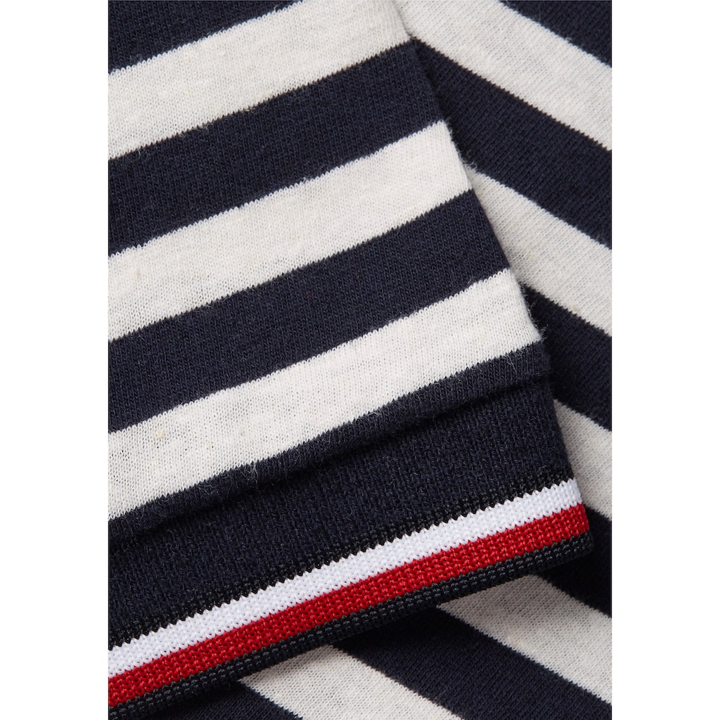 Tommy Hilfiger Rundhalsshirt »NATURAL TECH STRIPED TEE«