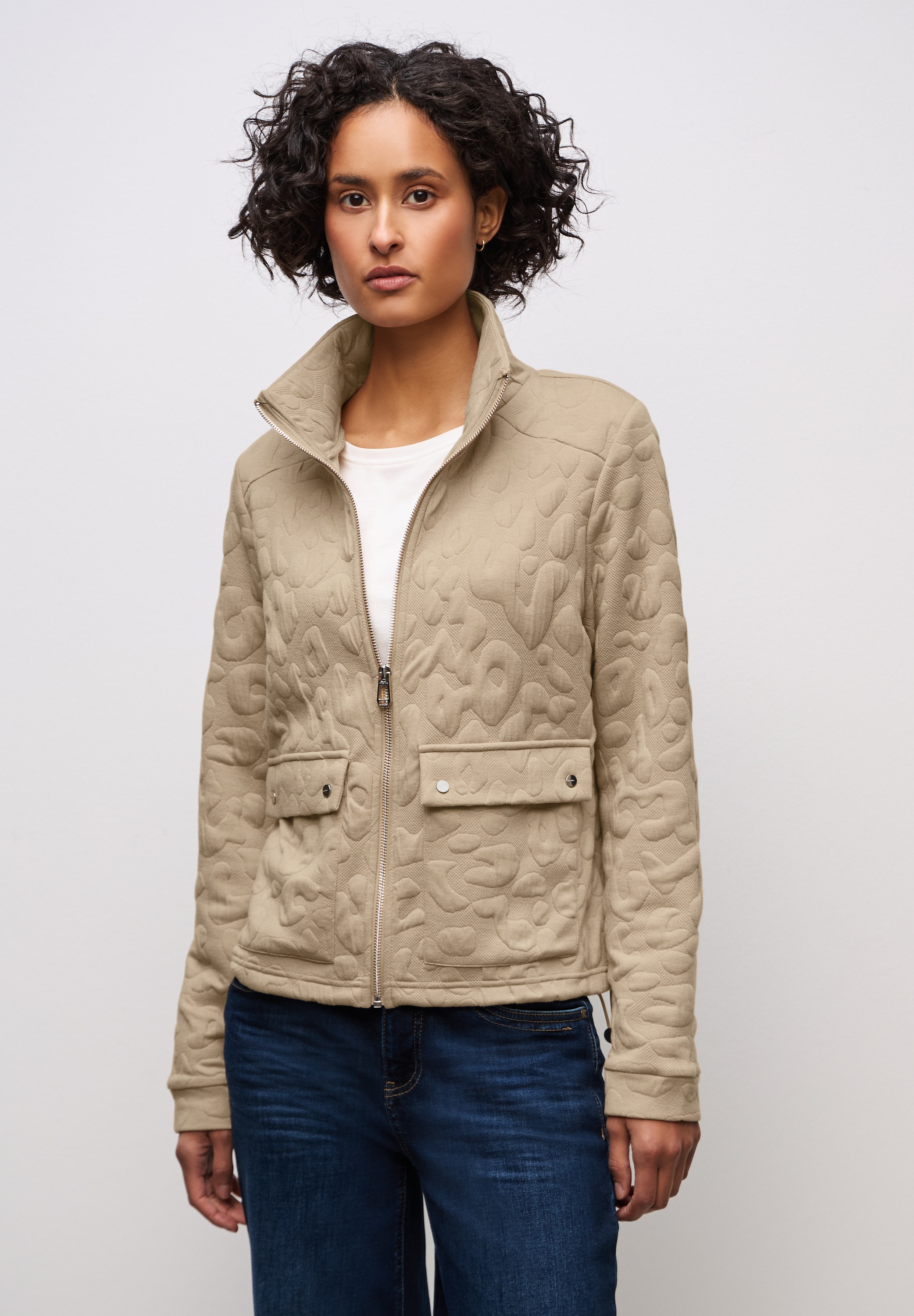 STREET ONE Blouson ohne Kapuze mit Stehkragen