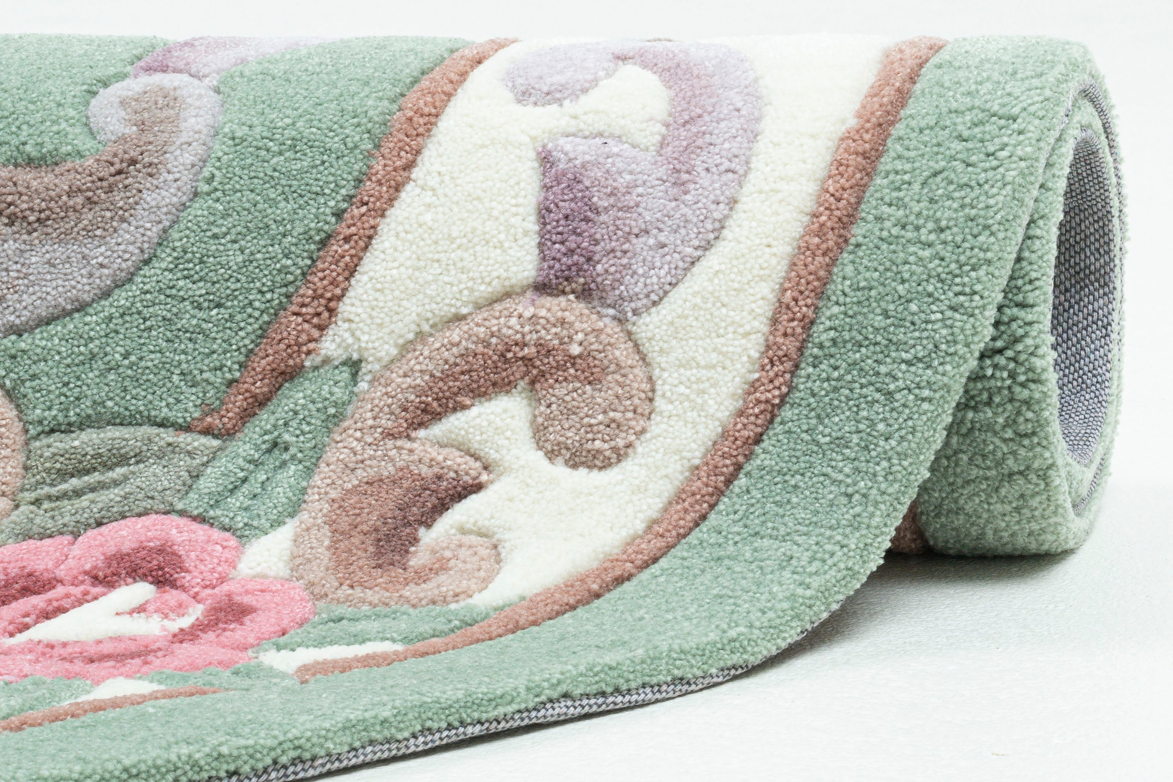 THEKO Teppich »Ming«, oval, 14 mm Höhe, hochwertiges Acrylgarn, ideal im Wohnzimmer & Schlafzimmer