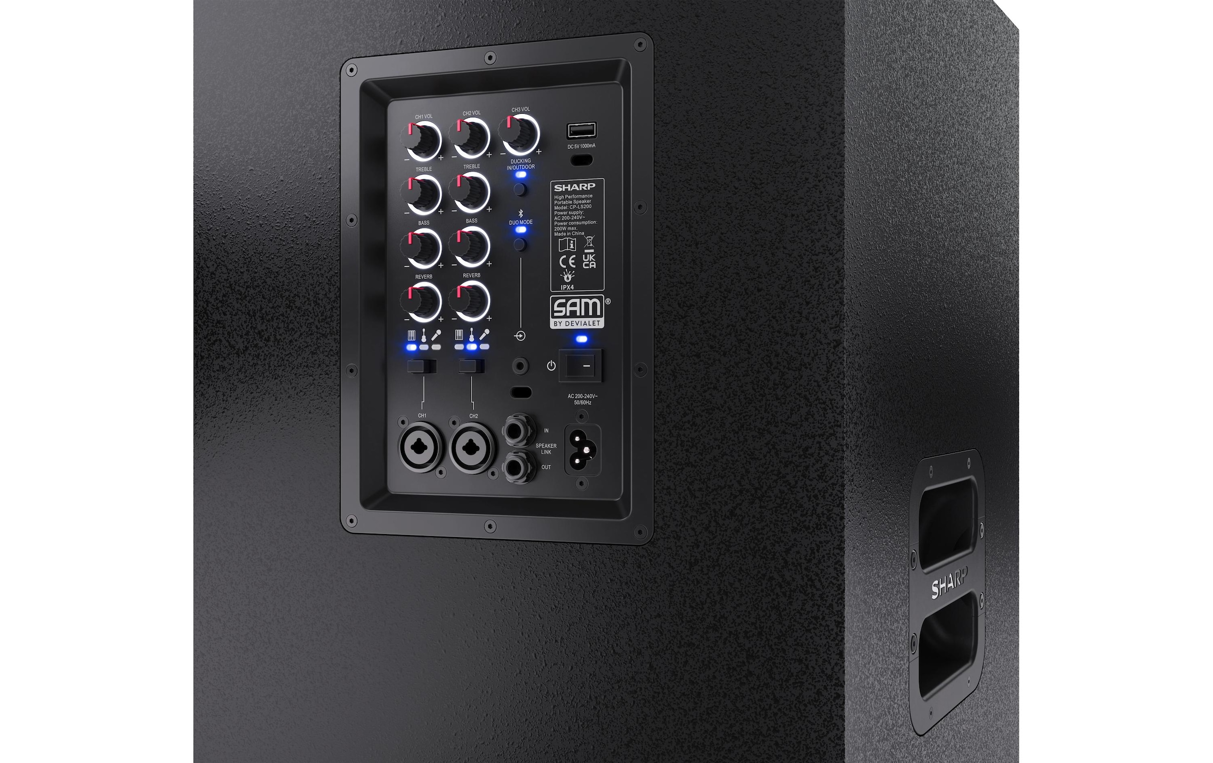 Sharp Bluetooth-Speaker »CPLS200 8h Akku«