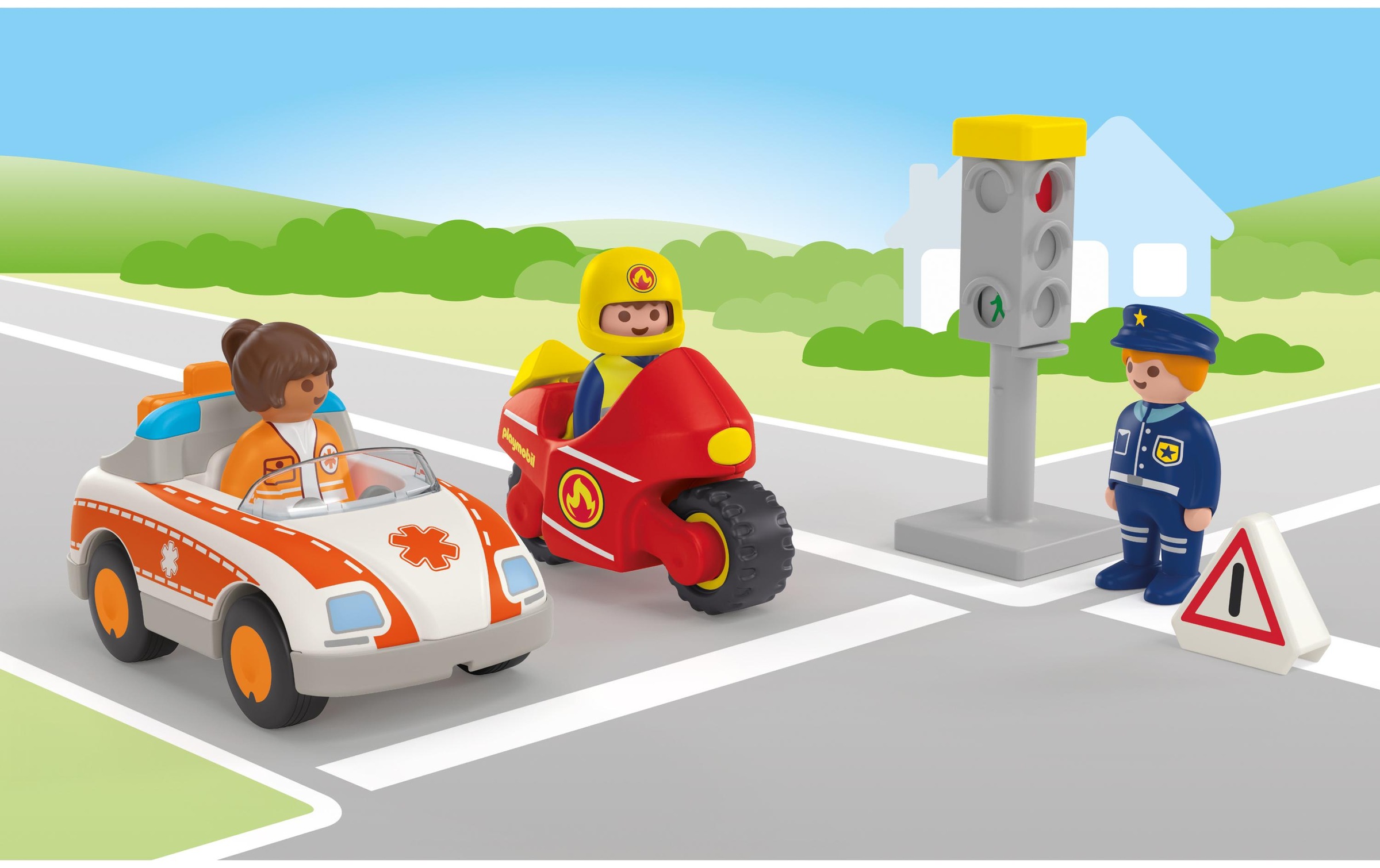 Playmobil® Spielbausteine »Junior Helden des Alltags 71692«, (8 St.)