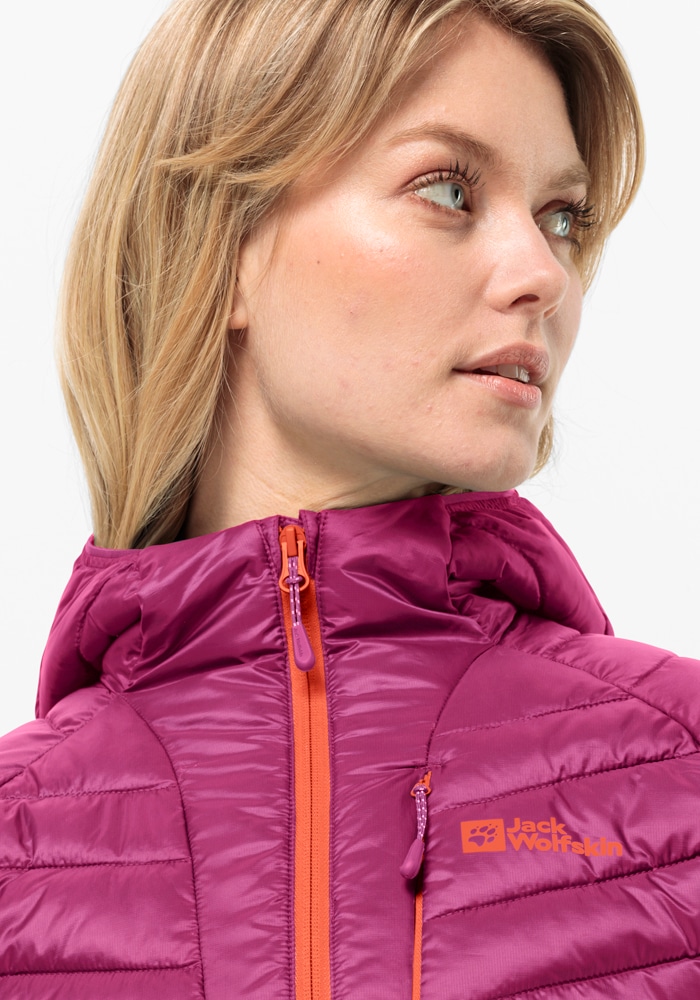 Jack Wolfskin Funktionsjacke »ROUTEBURN PRO INS JKT W«, mit Kapuze