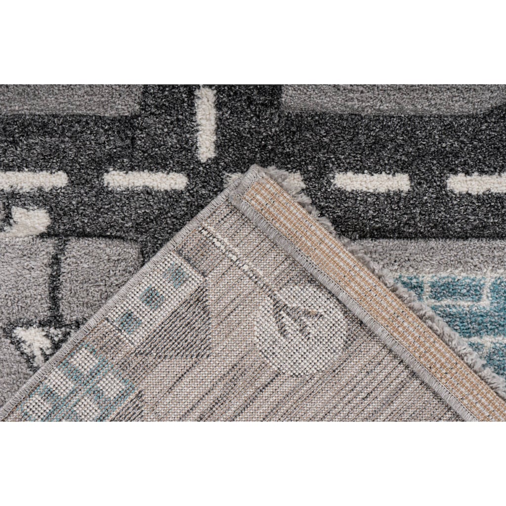 Arte Espina Kinderteppich »Amigo 531«, rechteckig, 15 mm Höhe, Strassen-Spiel-Teppich