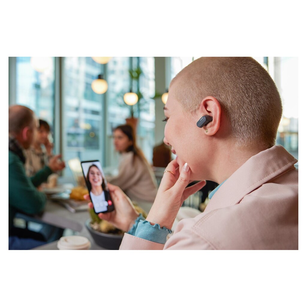 Philips wireless In-Ear-Kopfhörer »Wireless In-Ear-Kopfhörer TAT3508BK Schwarz«, Active Noise Cancelling (ANC)