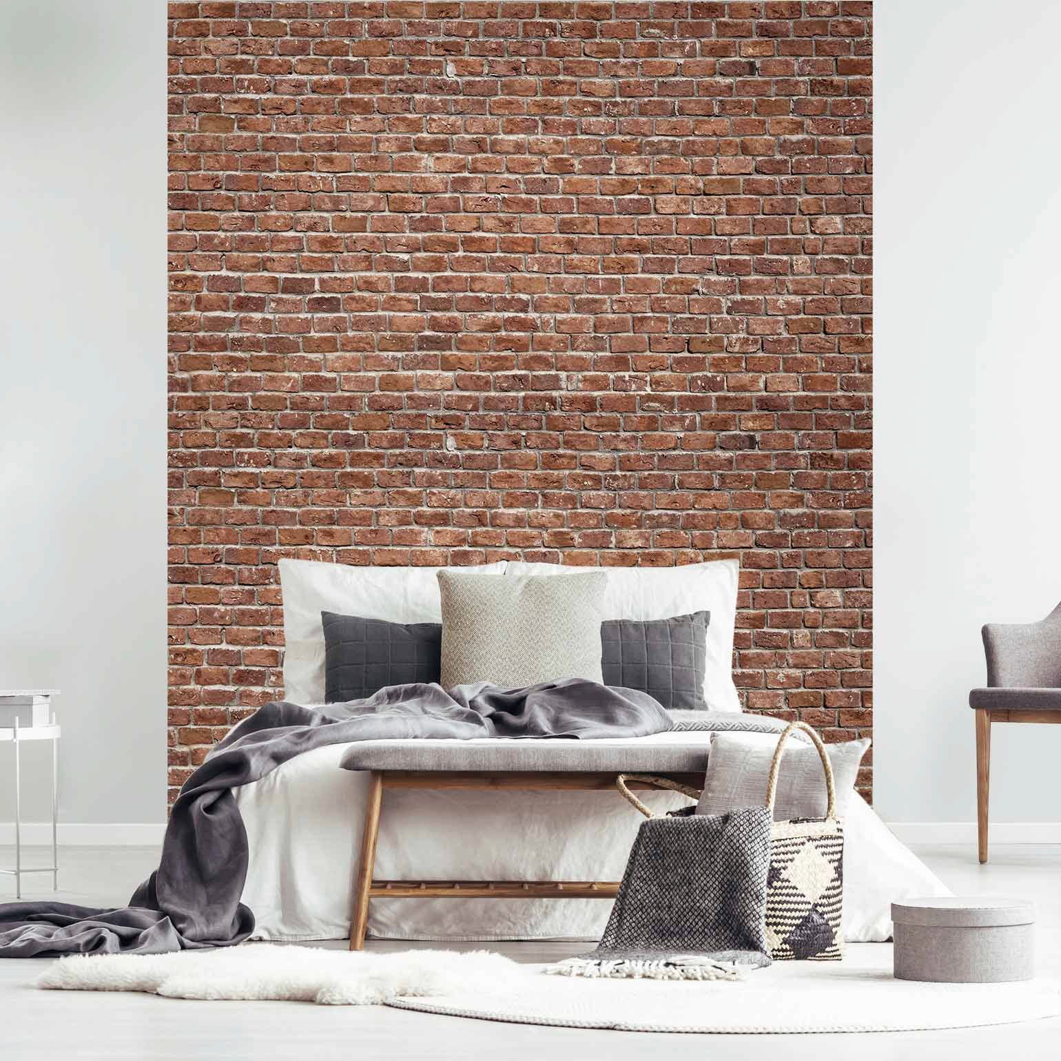 MySpotti Vliestapete »Fresko Brickwall«, Steinoptik, vorgekleistert und reissfest