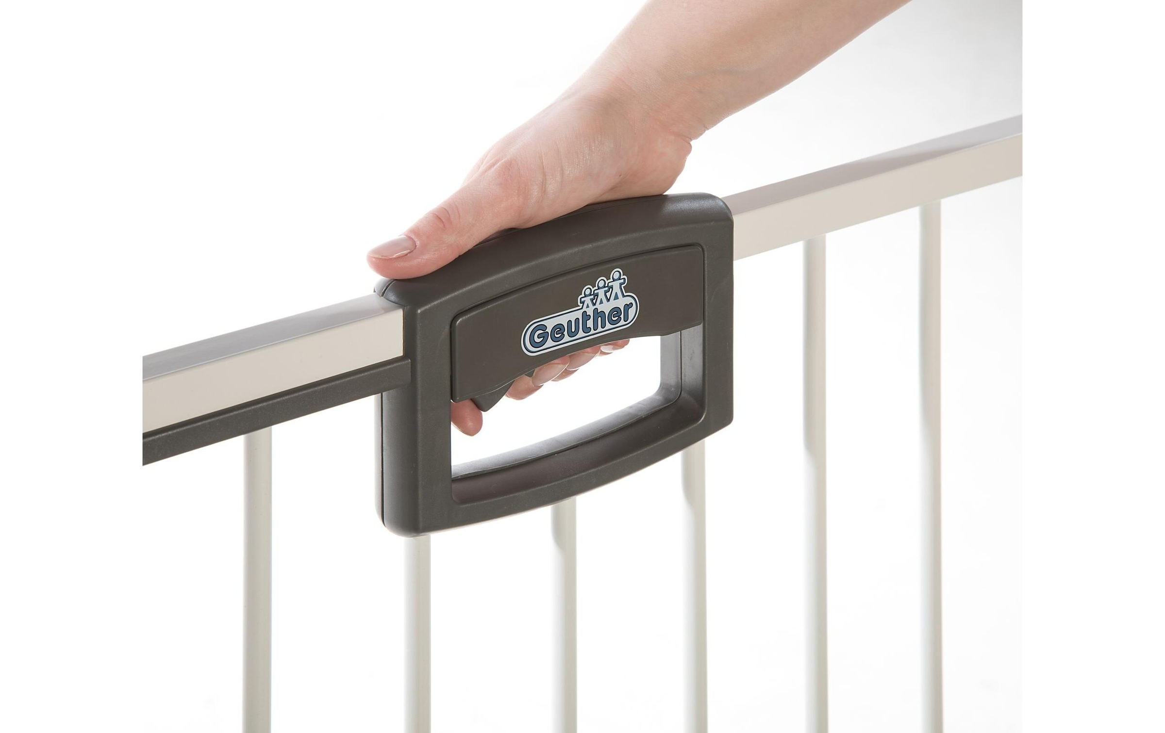 Geuther Türschutzgitter »Easylock Plus 68-76 cm«, Einhandbedienung