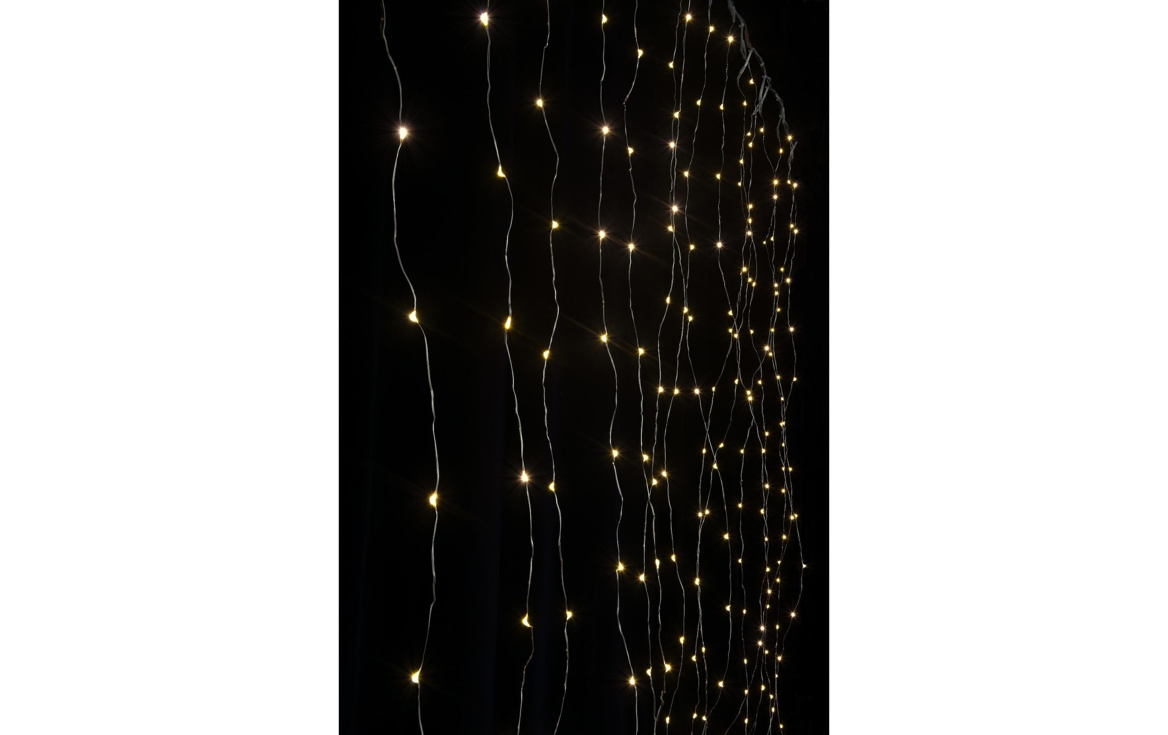 STT LED-Lichtervorhang »LED Angel Hair Curtain«, 256 St.-flammig