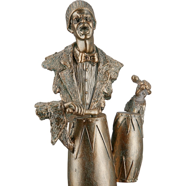 GILDE Dekofigur »Skulptur Trommelspieler« online bestellen | Jelmoli-Versand