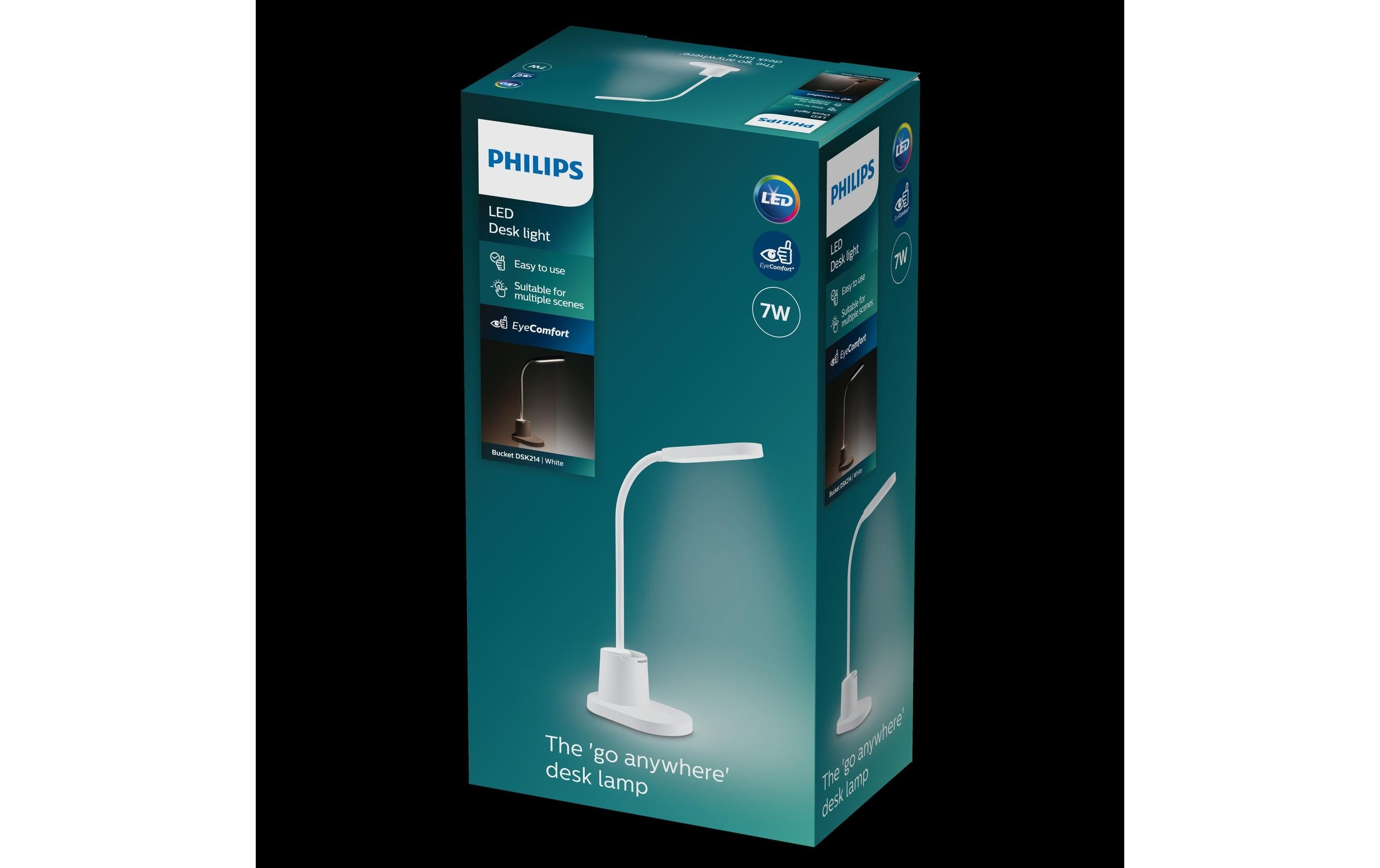 Philips LED Schreibtischlampe »Bucket«, 1 flammig-flammig