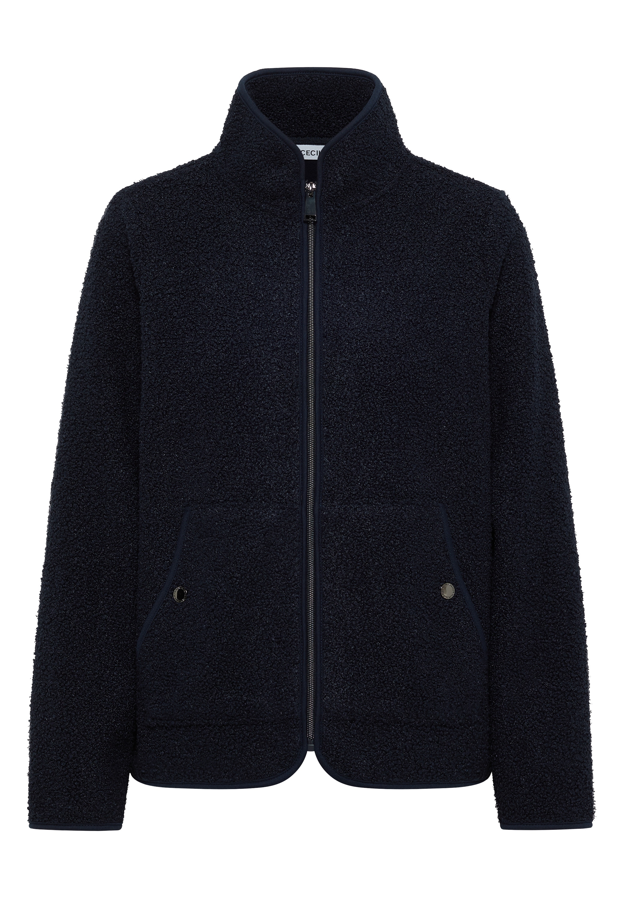 Cecil Sweatjacke, mit Stehkragen
