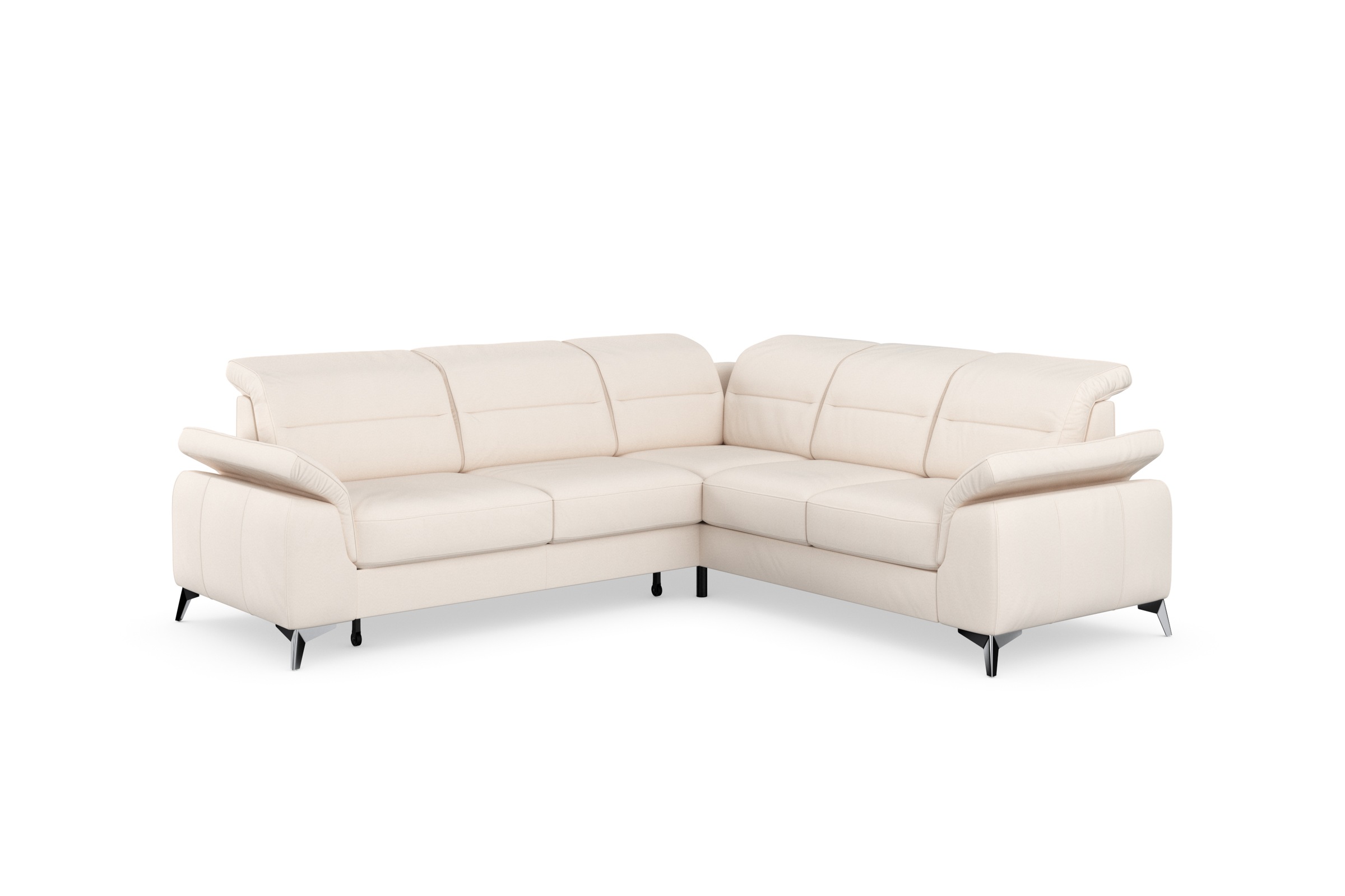 sit&more Ecksofa »Sinatra L-Form«, optional mit Kopfteilverstellung und Armteilfunktion