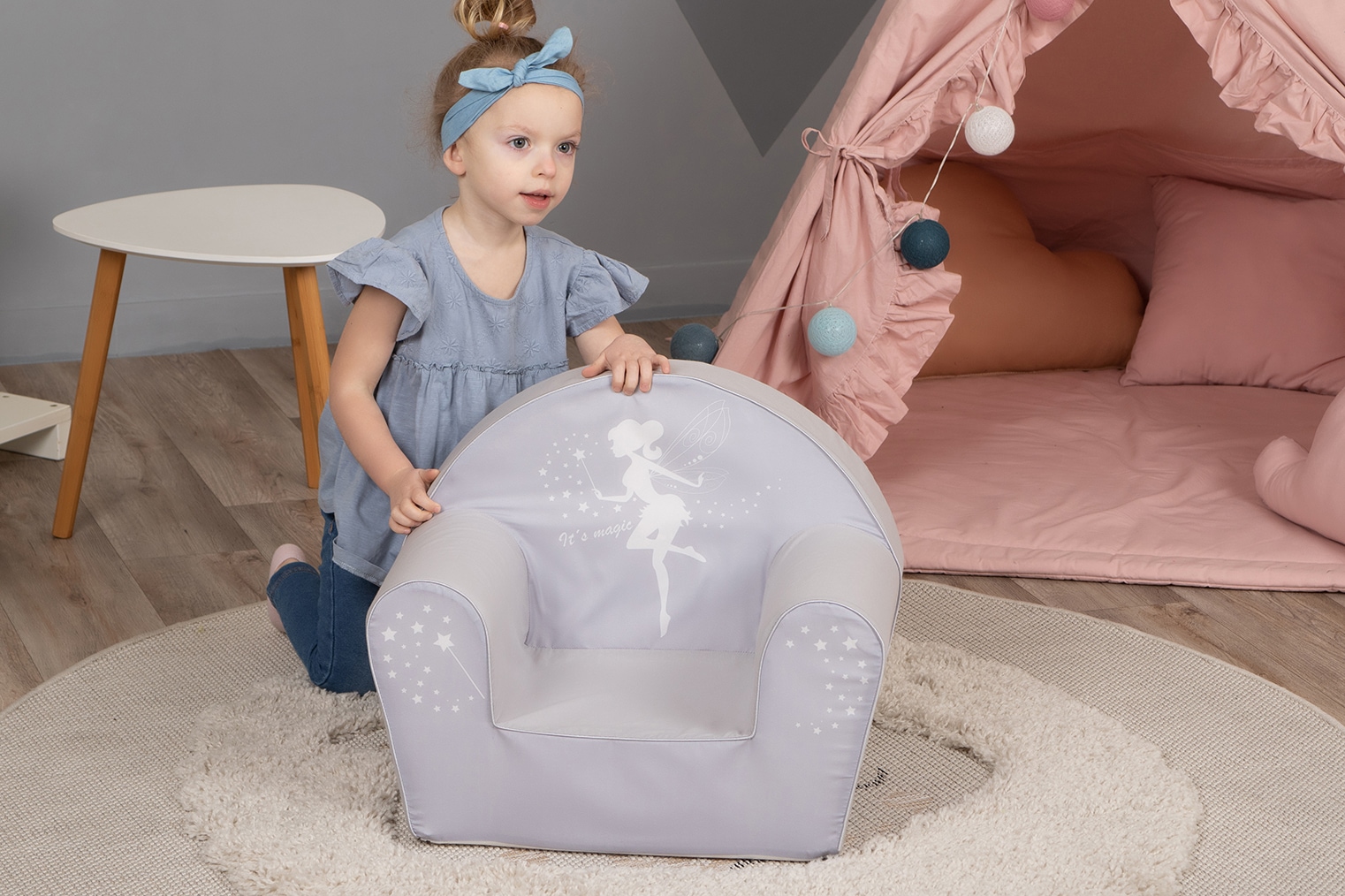 ✵ Knorrtoys® Sessel »Fairy Grey«, für Kinder; Made in Europe günstig  bestellen | Jelmoli-Versand