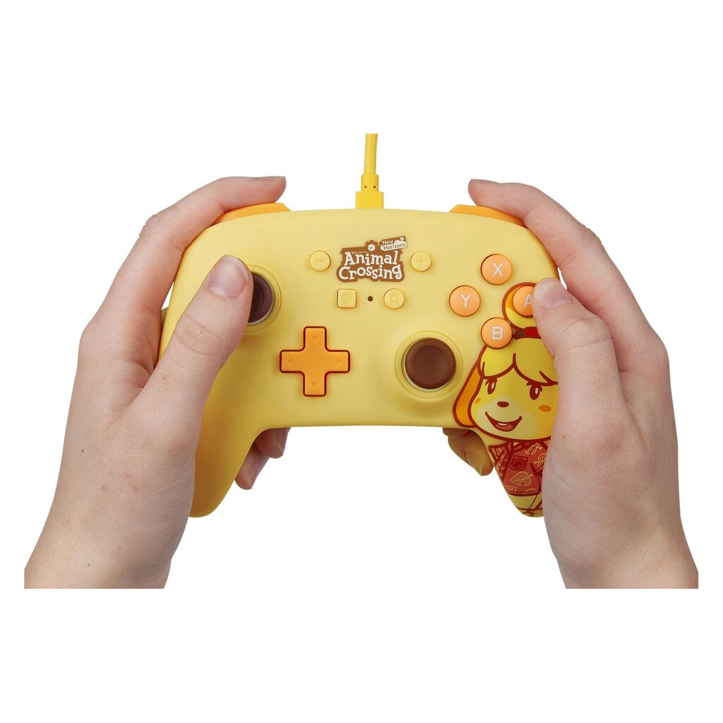 Controller »Power A Enhanced Wired Animal Crossing: Isabelle«