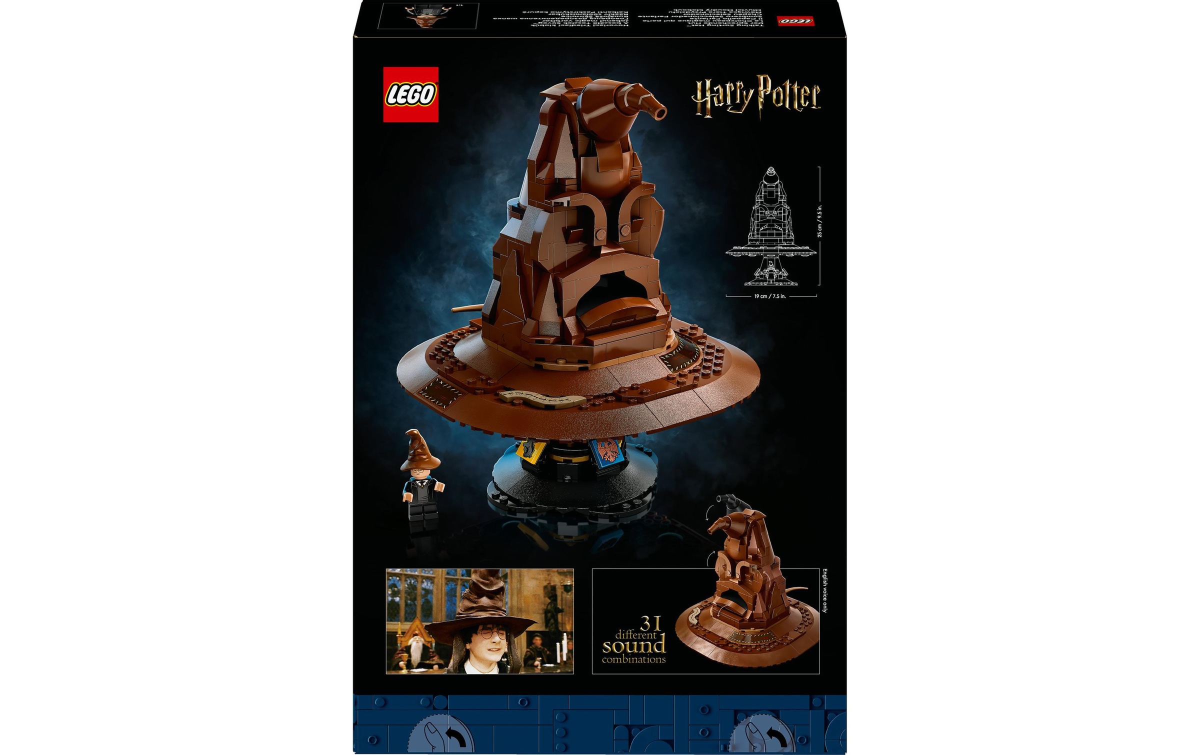 LEGO® Spielbausteine »Harry Potter Der Sprechende Hut 76429«, (561 St.)