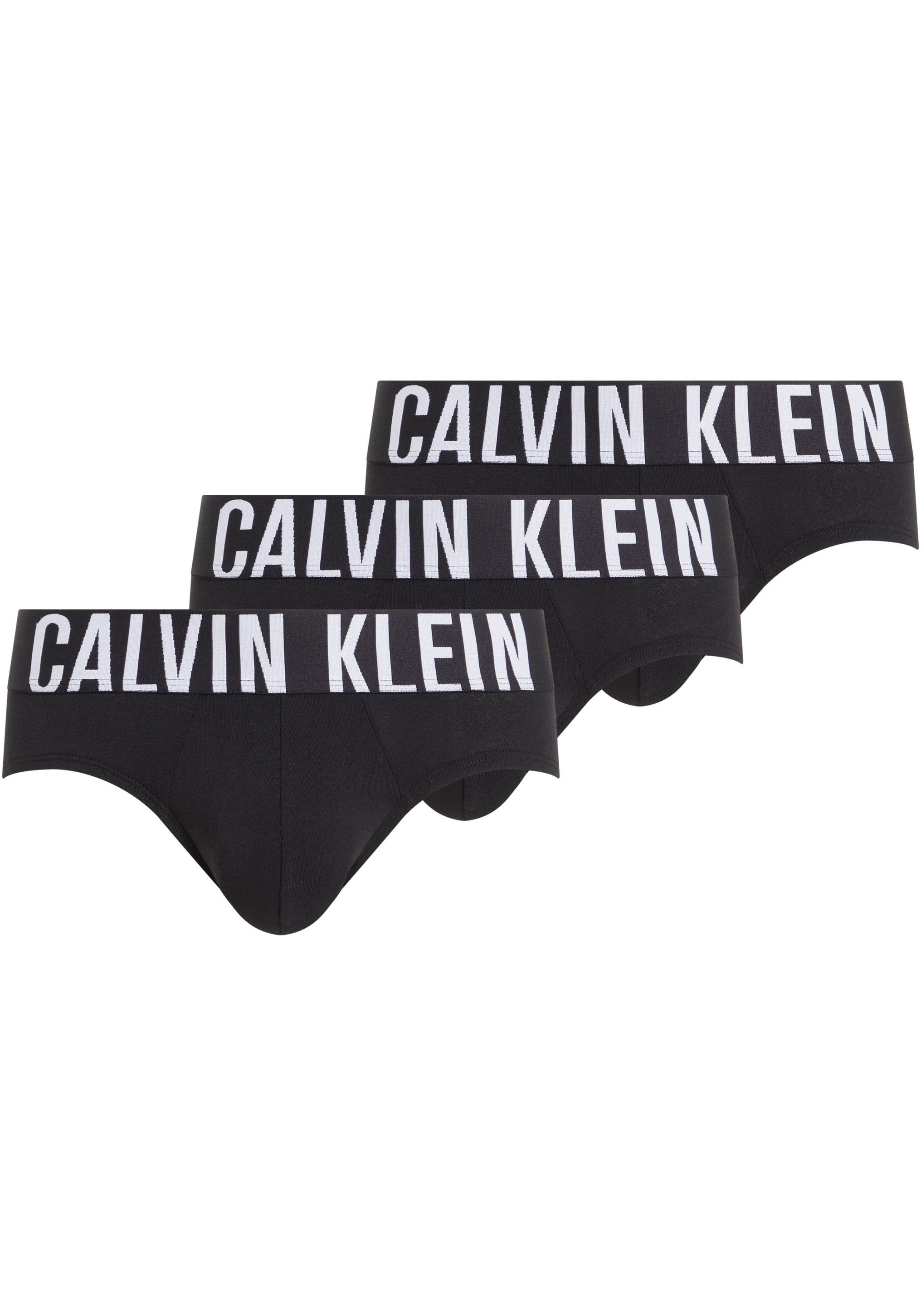 Calvin Klein Underwear Hipster »HIP BRIEF 3PK« Packung, 3er, 3 Stk. mit Logo-Stretchbund