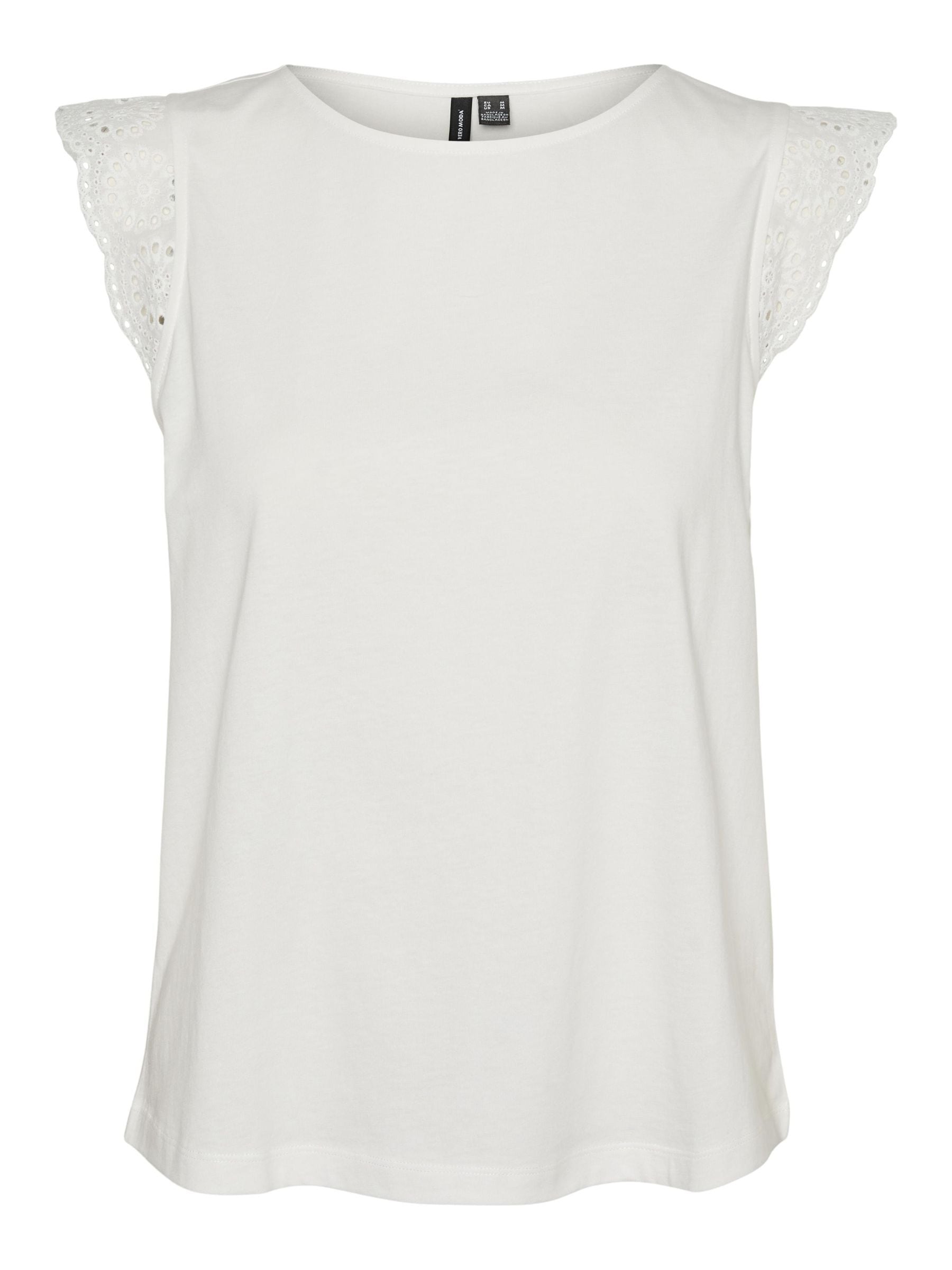 Vero Moda T-Shirt »VMEMILY SL GATHERING TOP JRS NOOS«