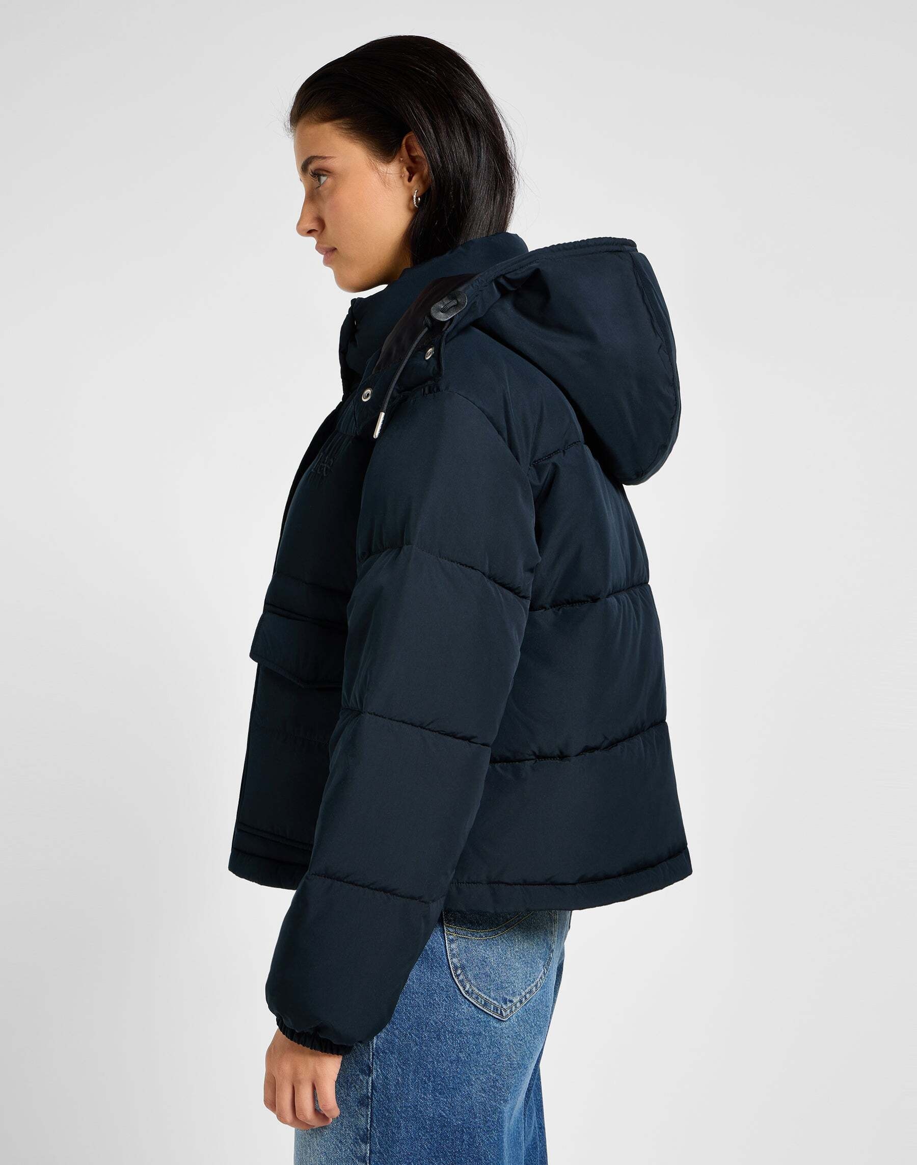 Lee® Steppjacke »LEE Steppjacke Hooded Short Puffer«