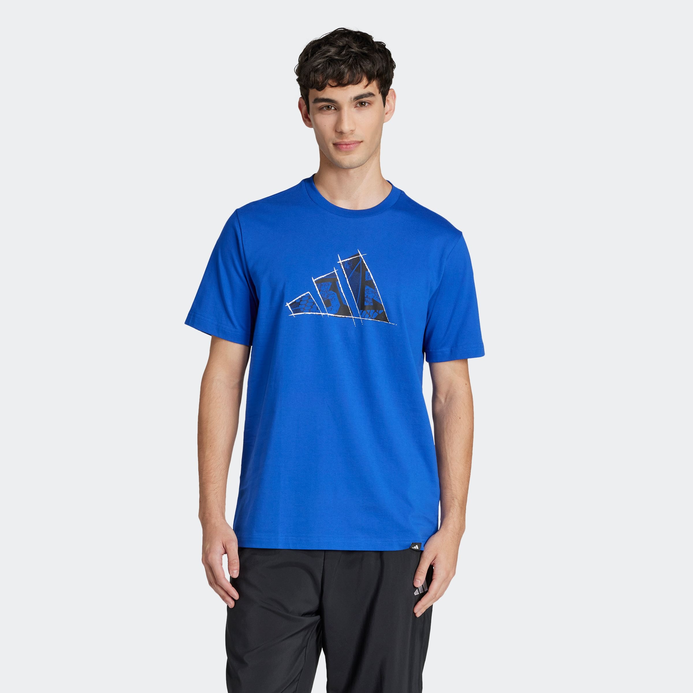 adidas Sportswear T-Shirt »M PHOTO LOGO T« sportlicher Stil, aus Baumwolle, pflegeleicht