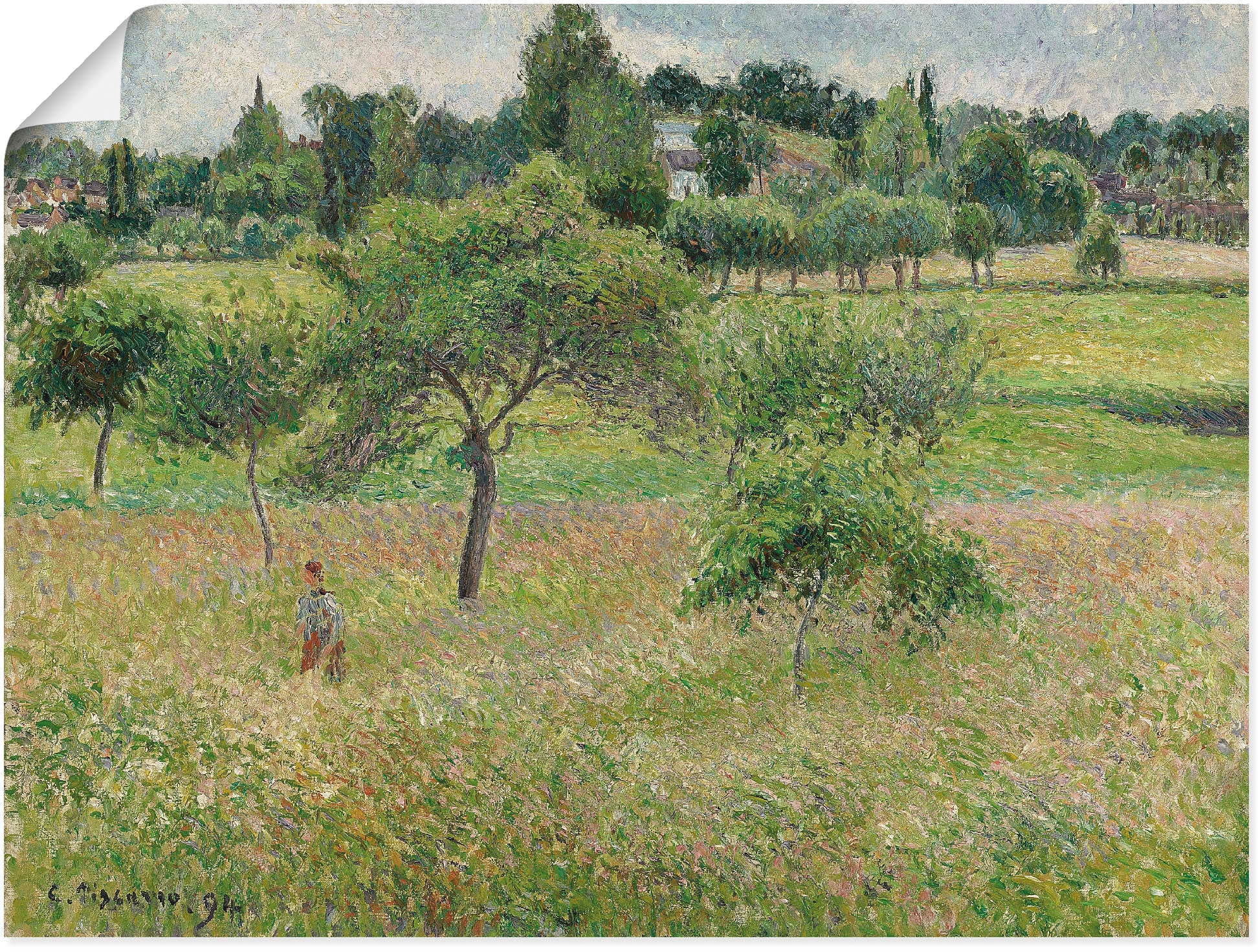 Artland Wandbild »Apfelbäume in Eragny. 1894«, Wiesen & Bäume, (1 St.), als  Leinwandbild, Wandaufkleber oder Poster in versch. Grössen online bestellen  | Jelmoli-Versand