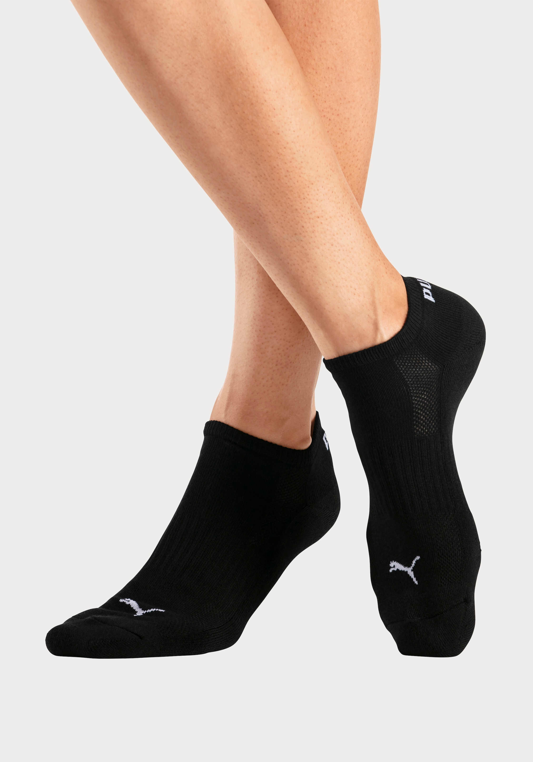 PUMA Sneakersocken, (3 Paar), mit Frottee